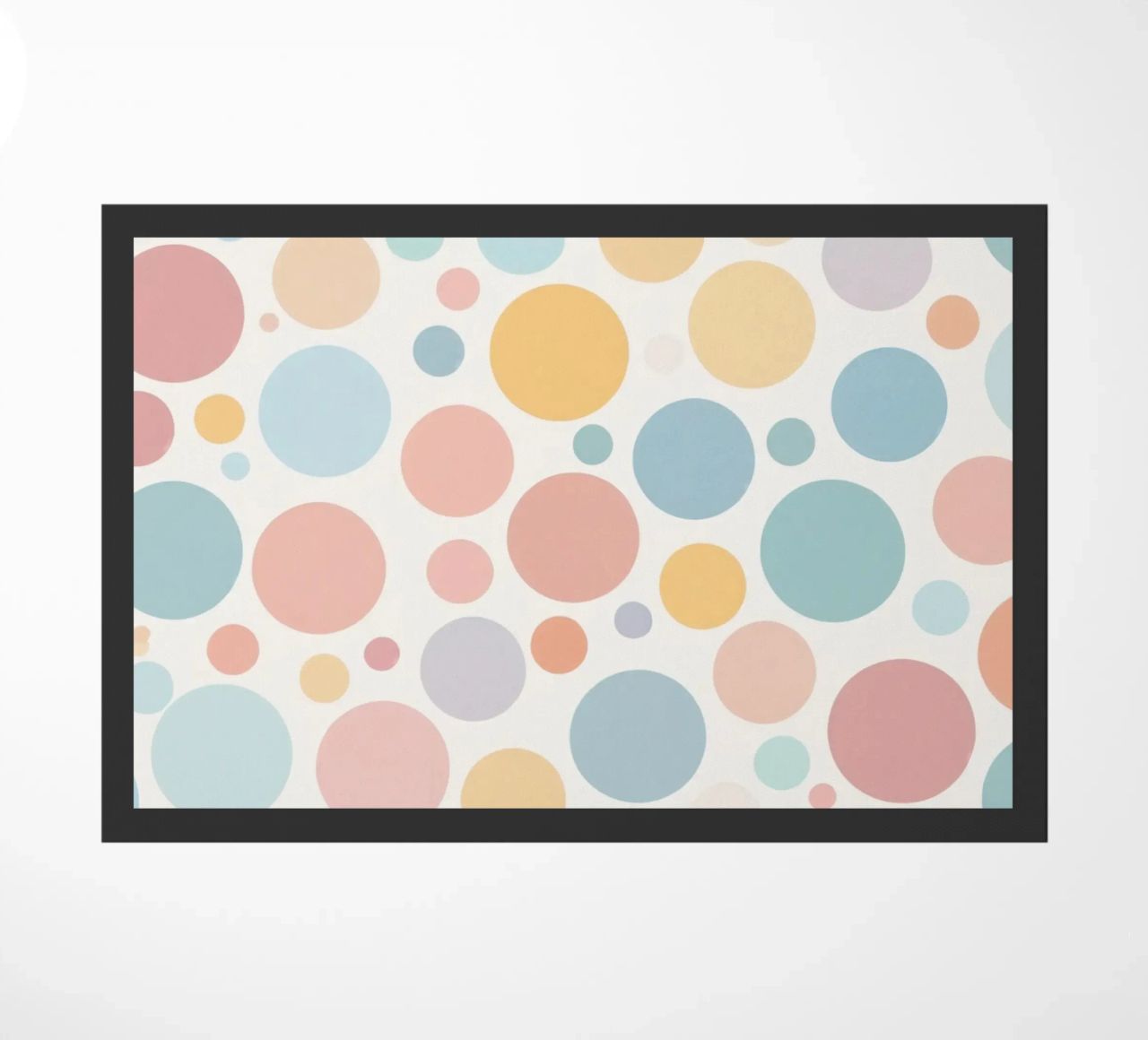 circles create a soothing  pastel background zerbino da DesignDoodle