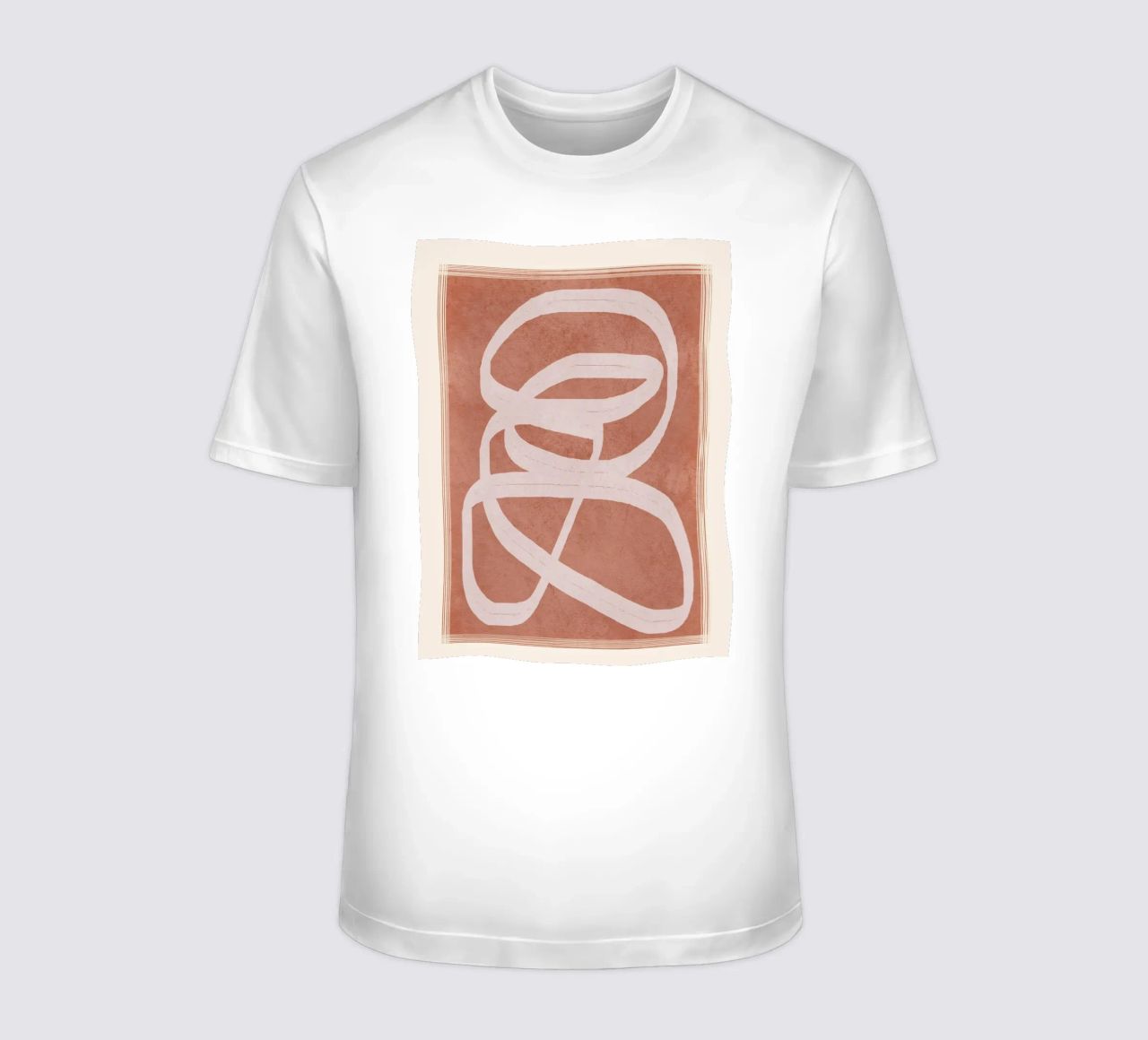 Abstract Flow I t-shirt da Flow Line