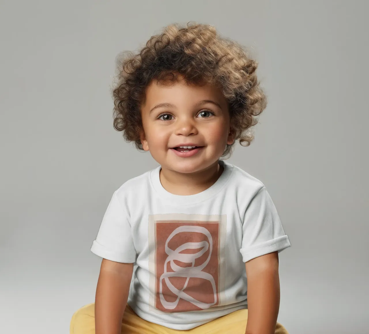 Abstract Flow I camiseta de bebé de Flow Line