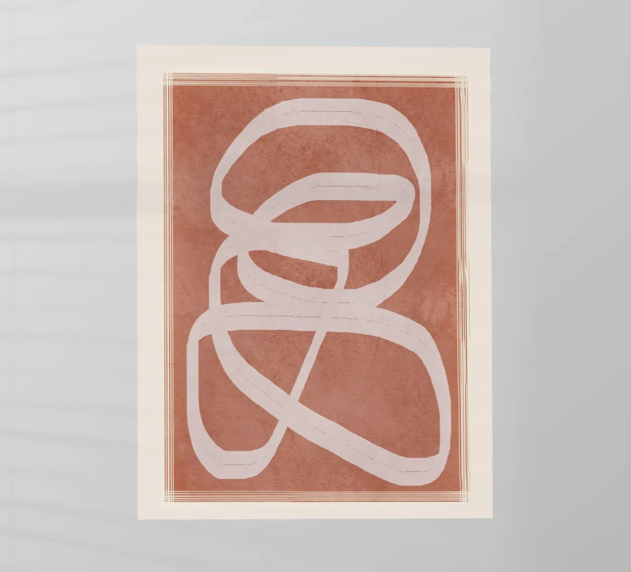 Abstract Flow I pellicola backlit da Flow Line