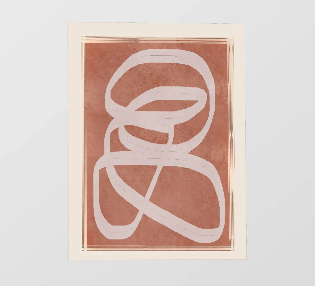 Abstract Flow I pellicola backlit da Flow Line