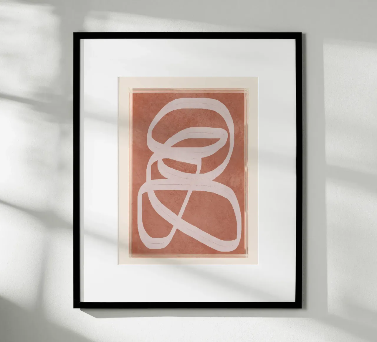 Abstract Flow I carta hahnemühle da Flow Line