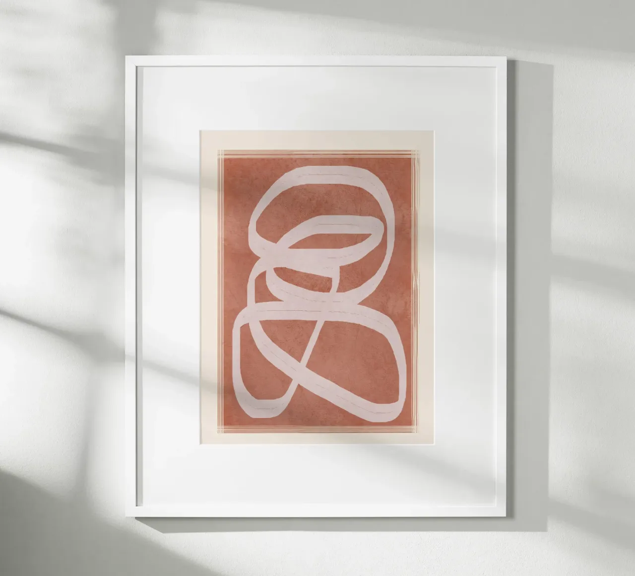 Abstract Flow I carta hahnemühle da Flow Line