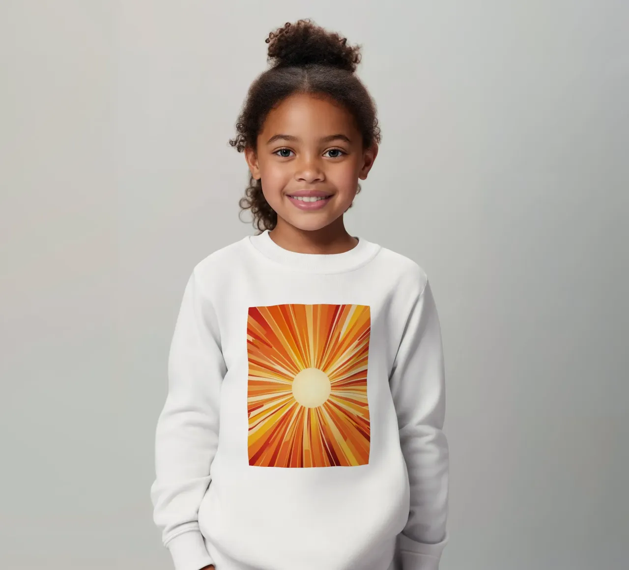 Luminoso sfondo astratto con colori moderni e radiosi felpa bambino da DesignDoodle