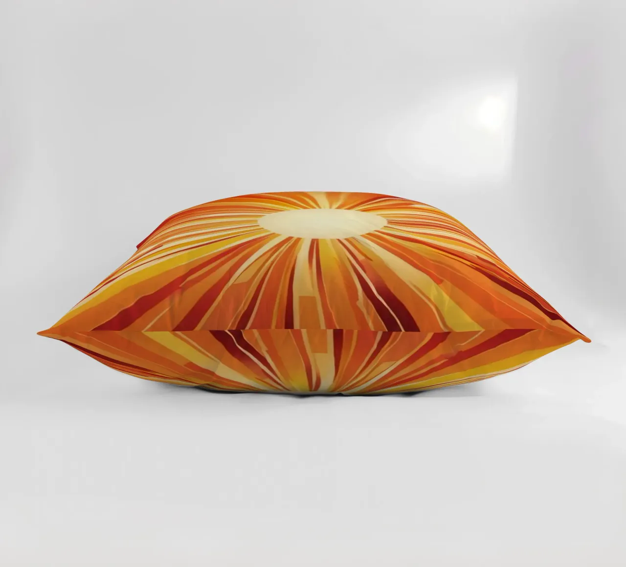 Luminoso sfondo astratto con colori moderni e radiosi cuscino da DesignDoodle