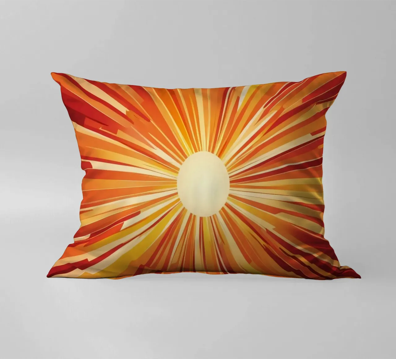 Luminoso sfondo astratto con colori moderni e radiosi cuscino da DesignDoodle