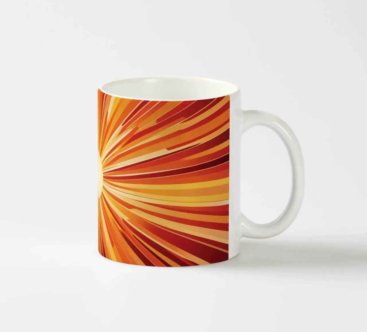 Luminoso sfondo astratto con colori moderni e radiosi tazza in ceramica da DesignDoodle