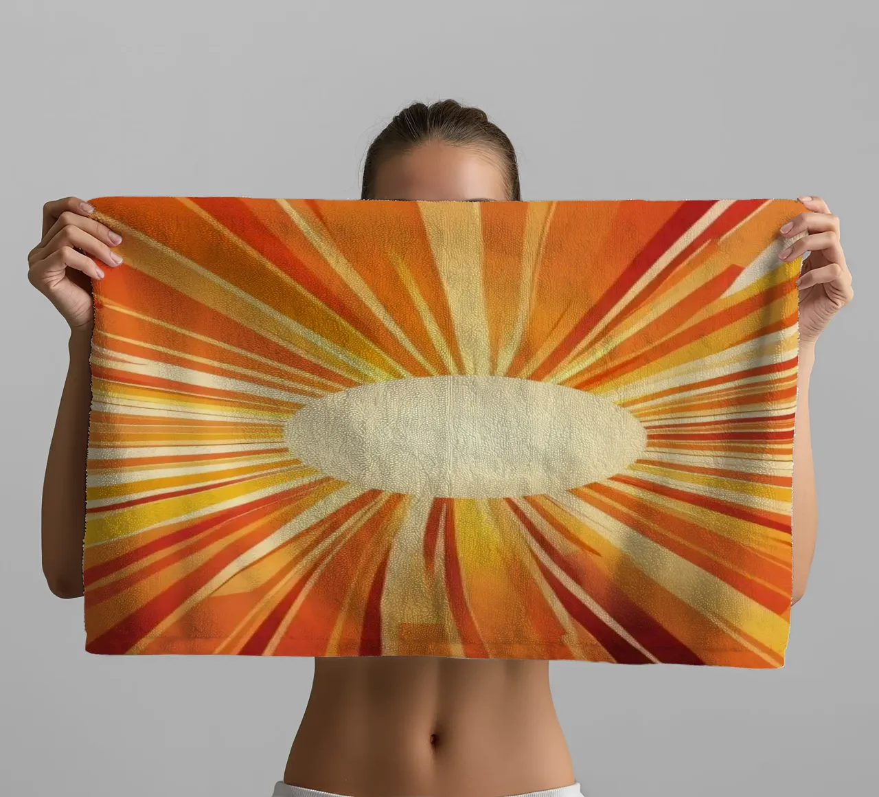 Luminoso sfondo astratto con colori moderni e radiosi asciugamano da bagno da DesignDoodle