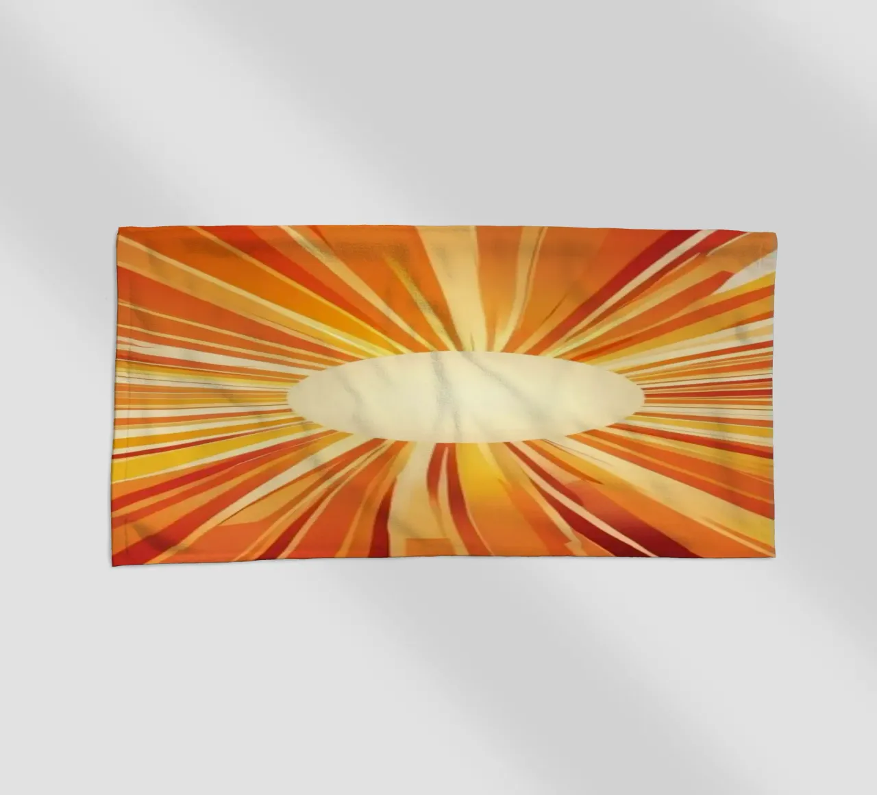 Luminoso sfondo astratto con colori moderni e radiosi telo mare da DesignDoodle