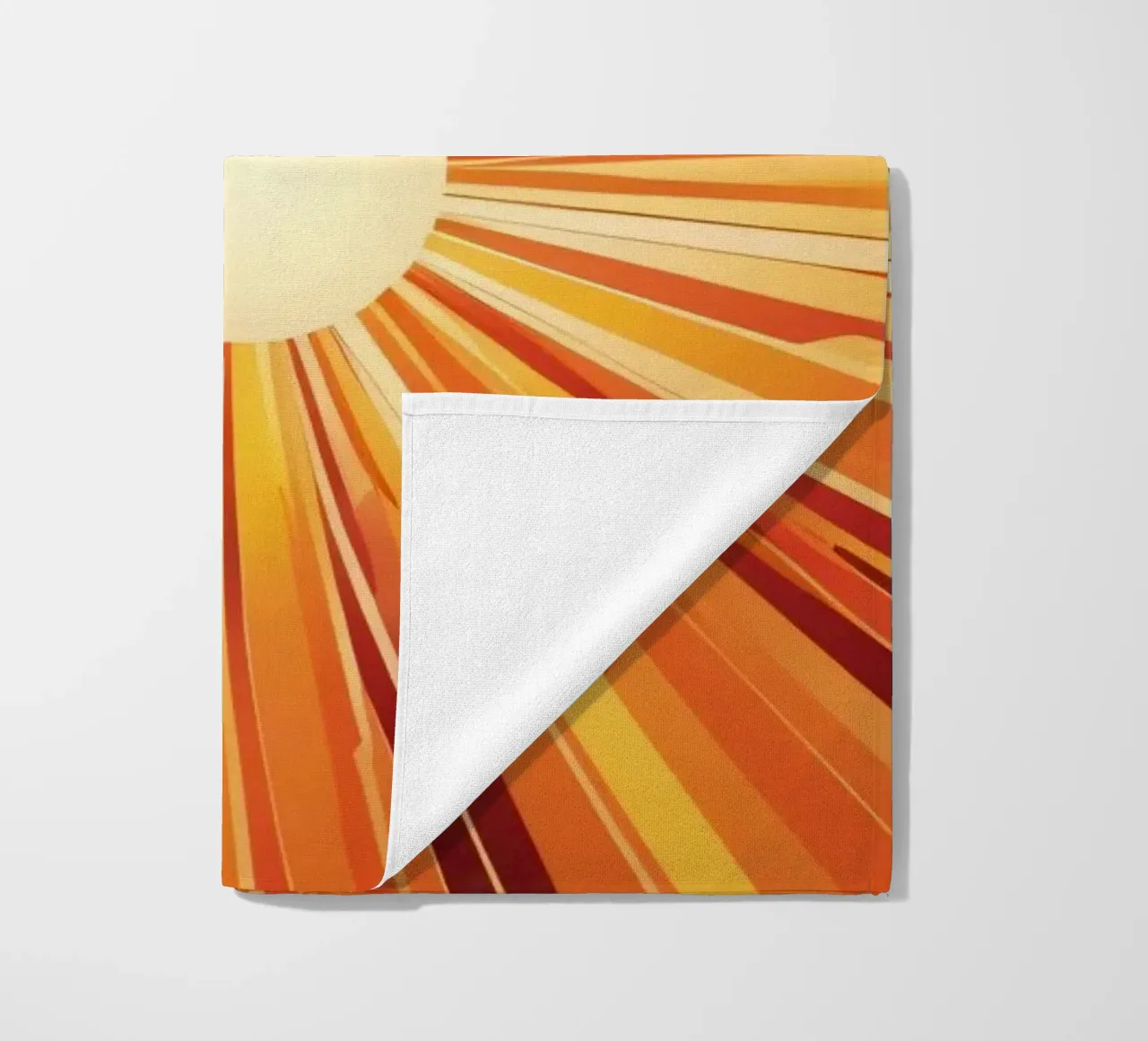 Luminoso sfondo astratto con colori moderni e radiosi telo mare da DesignDoodle