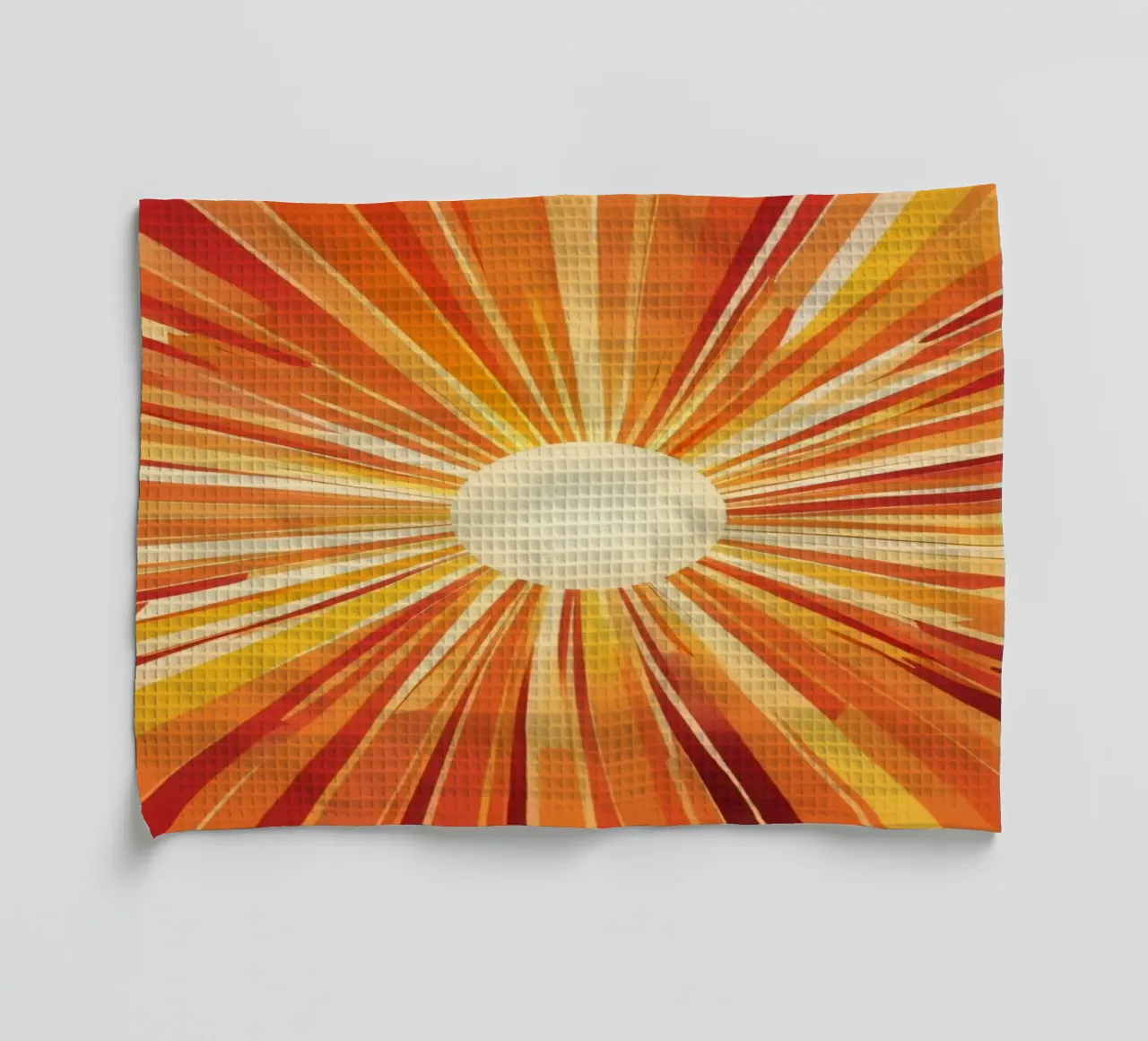 Bright abstract background with radiant modern colors tea towel by DesignDoodle