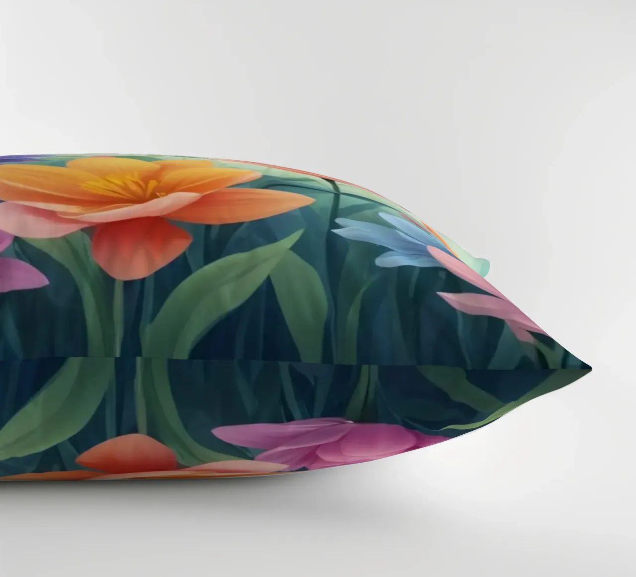 design floreale con una rilassante composizione di fiori cuscino da DesignDoodle