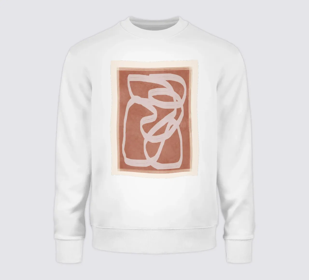 Abstract Flow II sweatshirt van Flow Line