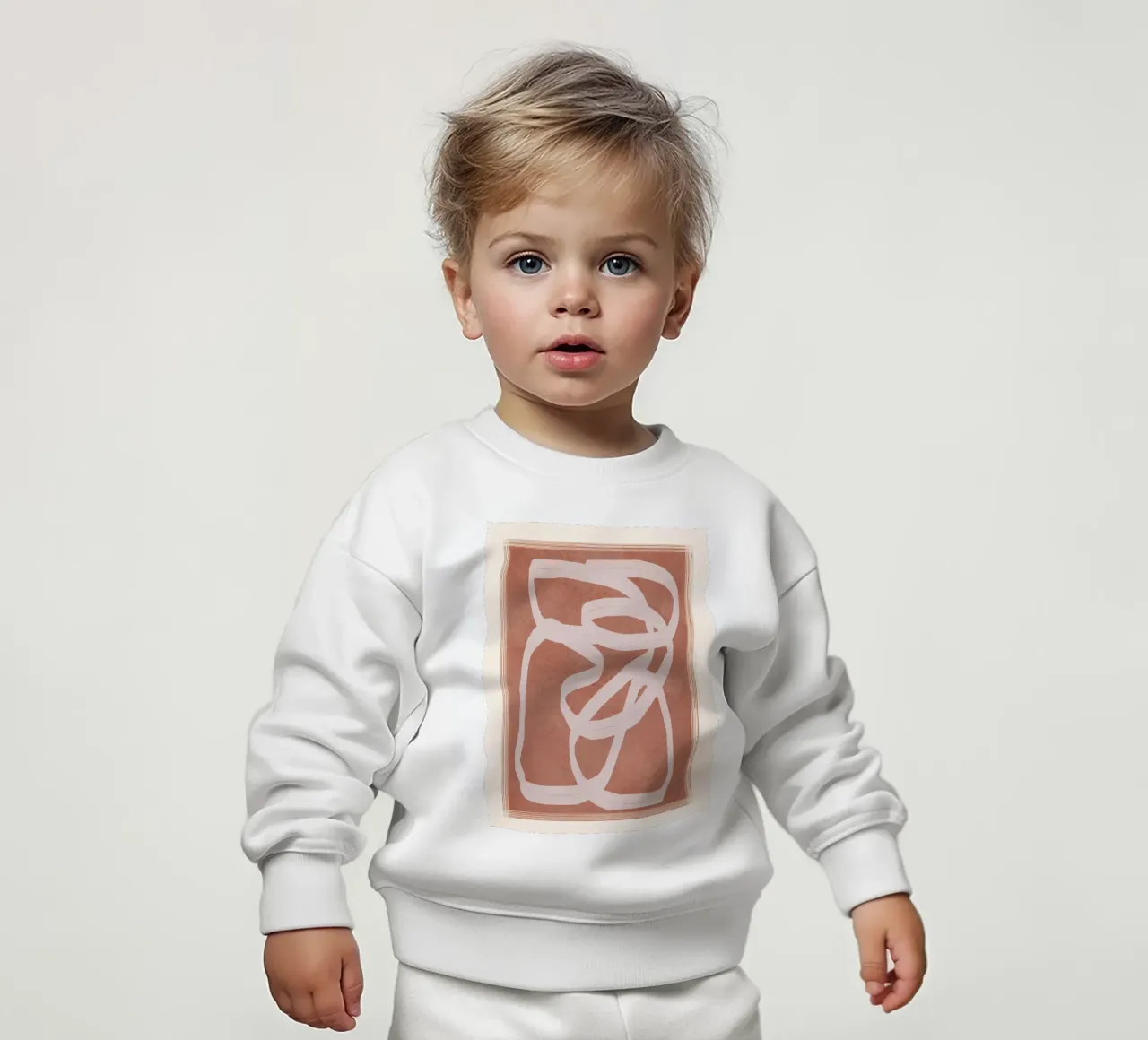 Abstract Flow II baby sweatshirt by Flow Line