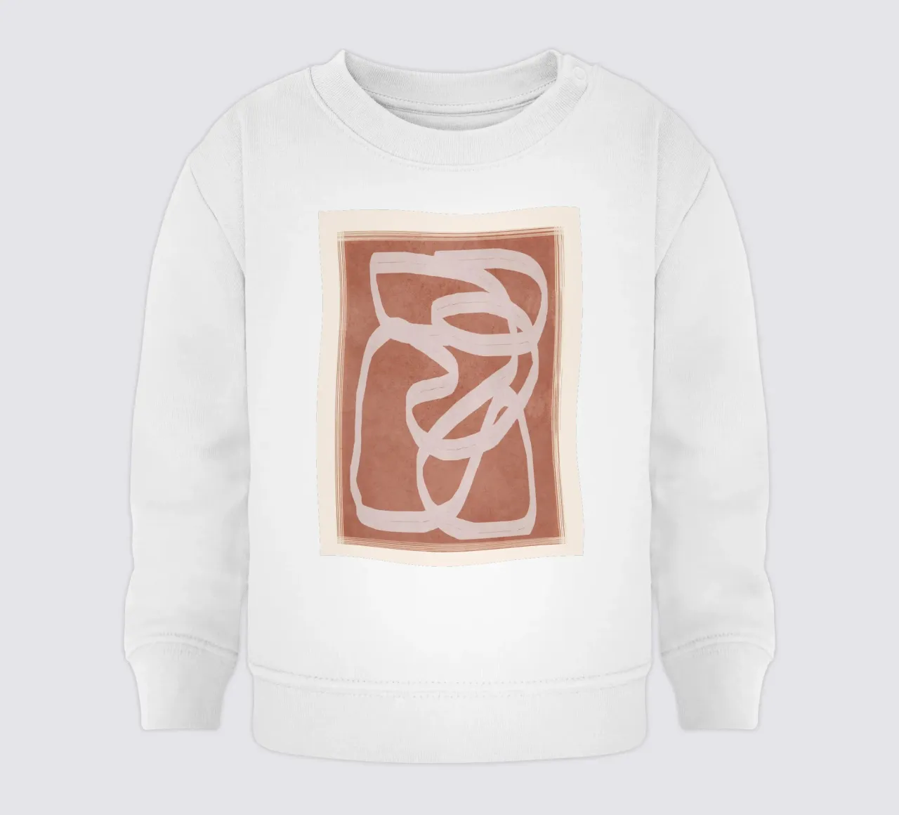 Abstract Flow II baby sweatshirt by Flow Line