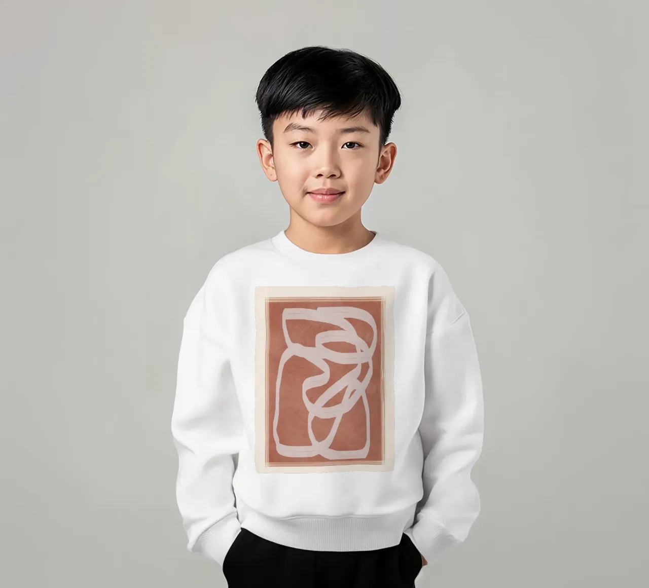 Abstract Flow II sudadera para niño de Flow Line