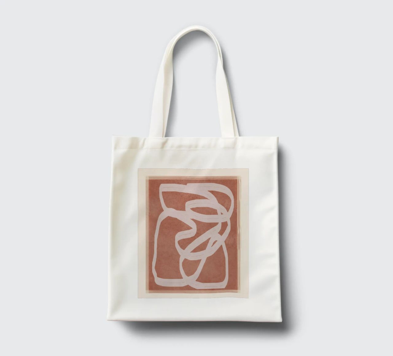 Abstract Flow II borsa in juta da Flow Line