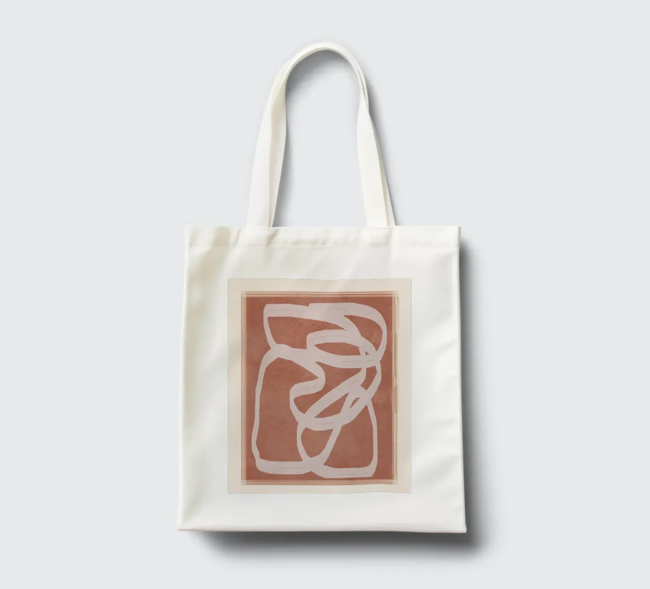 Abstract Flow II borsa in juta da Flow Line