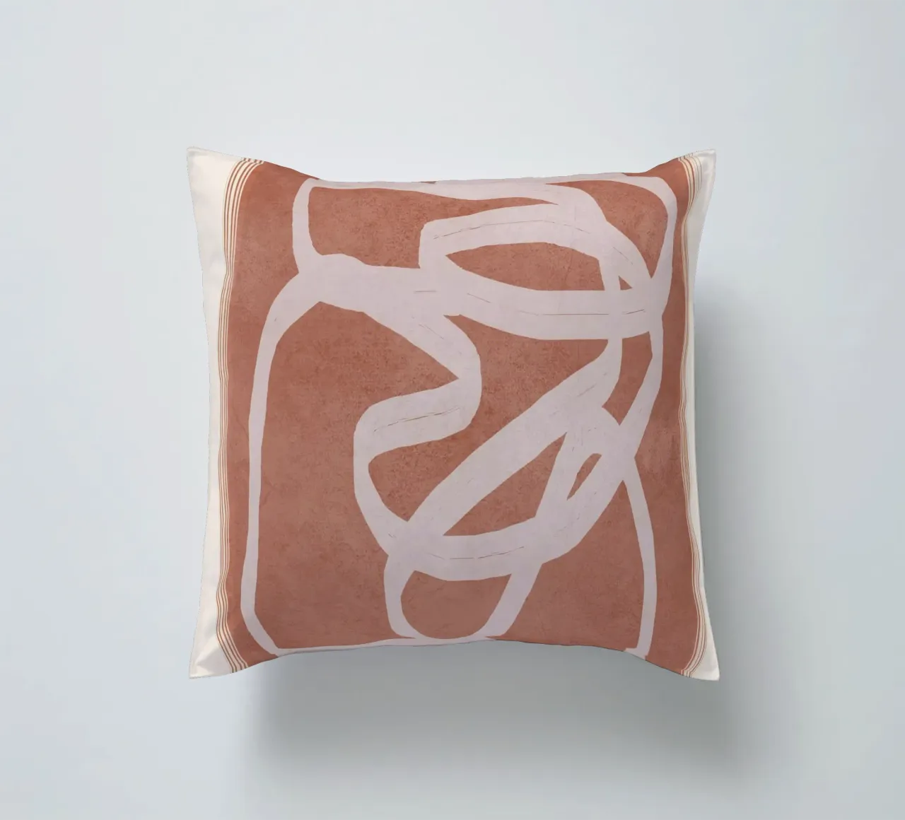 Abstract Flow II decorative cushion by Flow Line