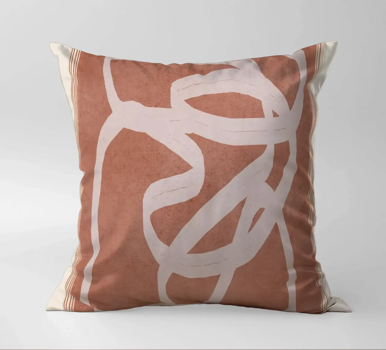 Abstract Flow II decorative cushion by Flow Line