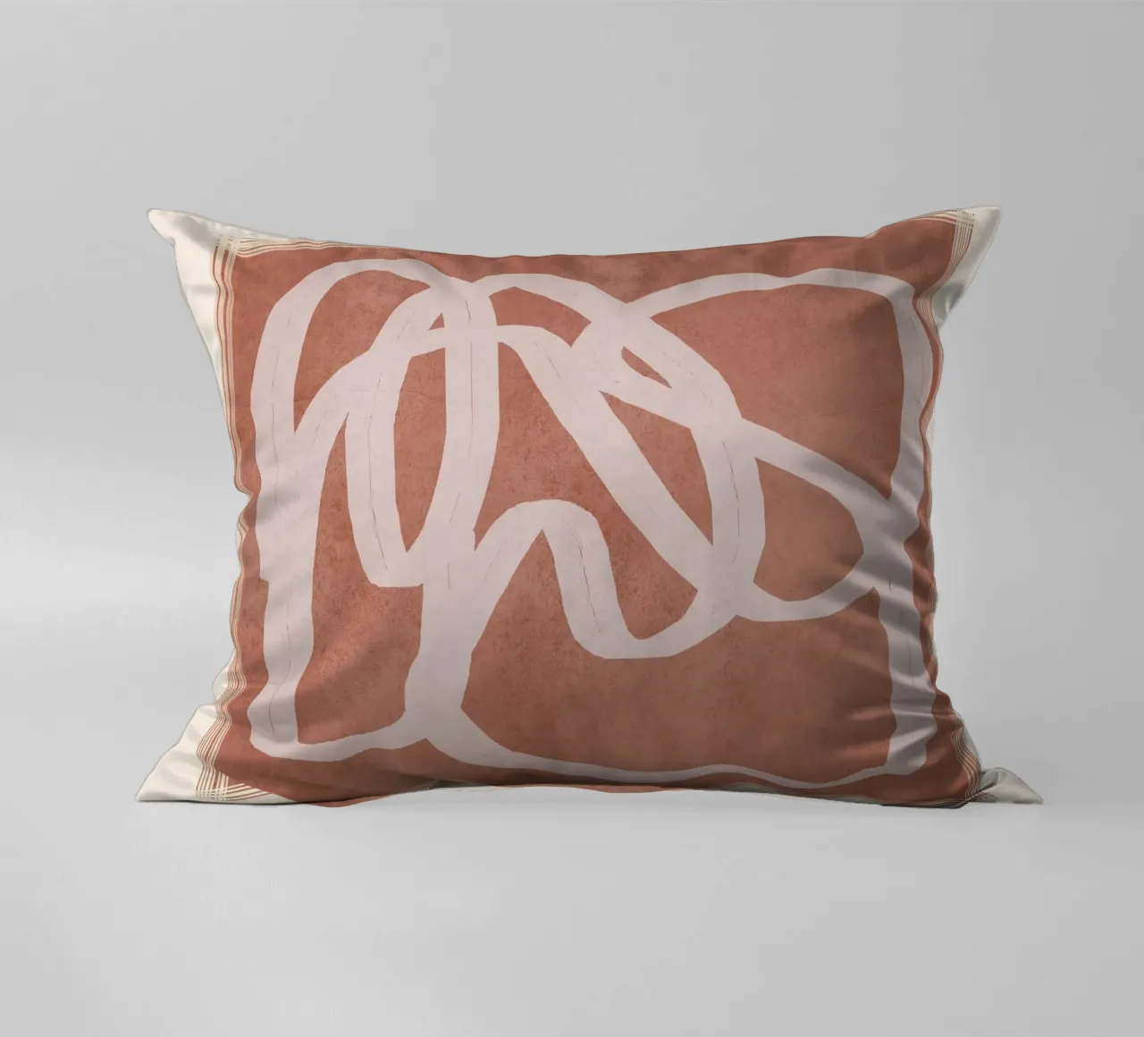 Abstract Flow II decorative cushion by Flow Line