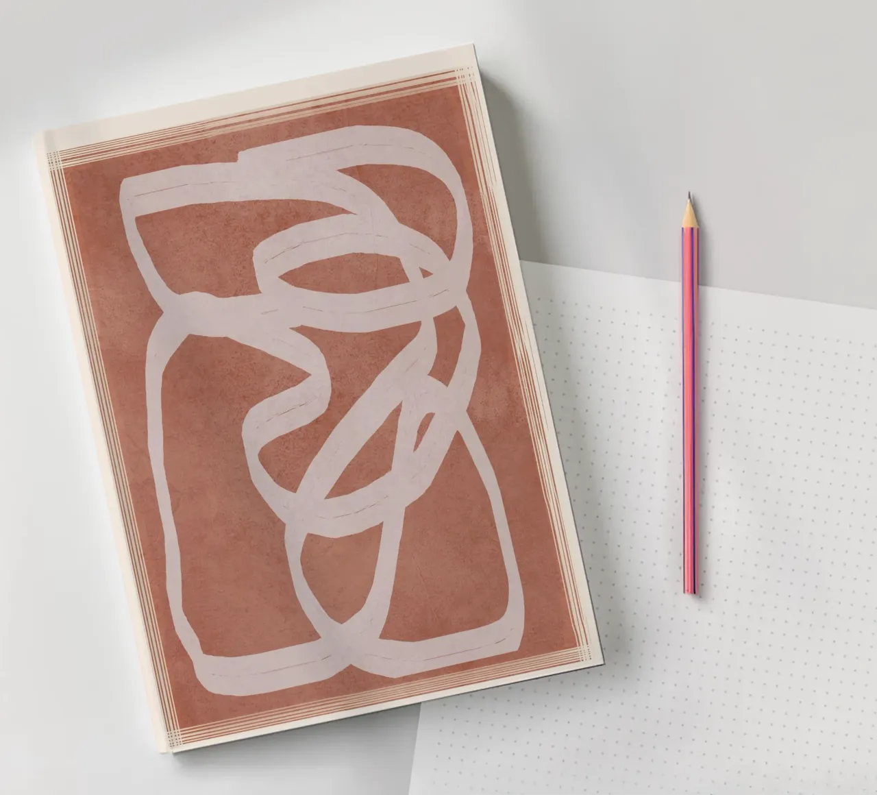 Abstract Flow II notebook by Flow Line