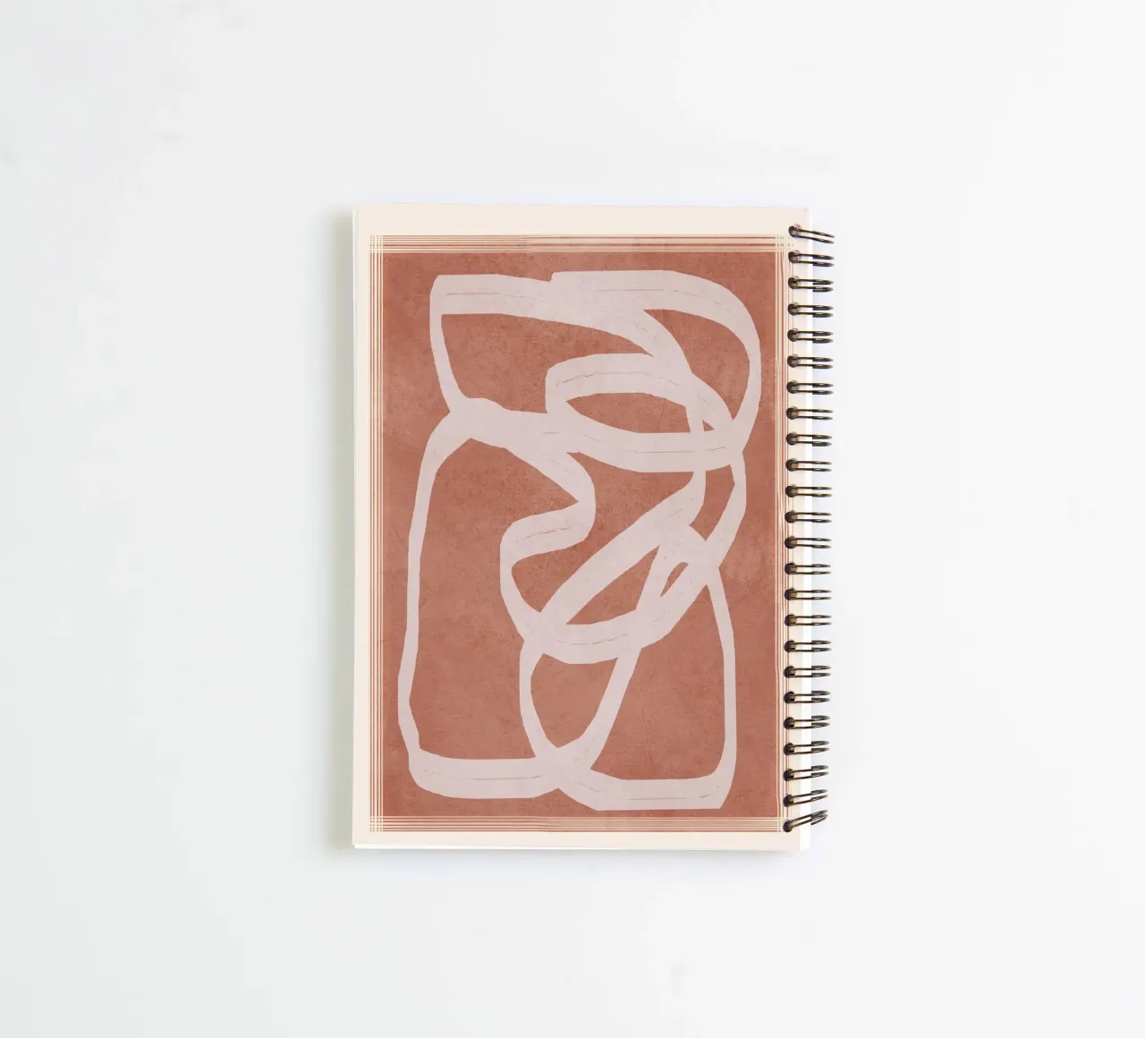 Abstract Flow II spiral notebook by Flow Line