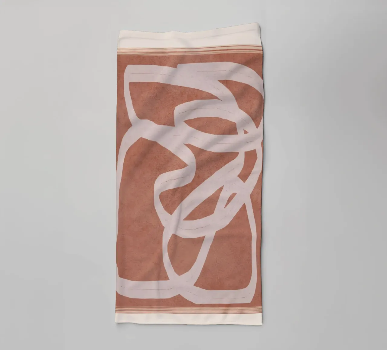 Abstract Flow II asciugamano da bagno da Flow Line