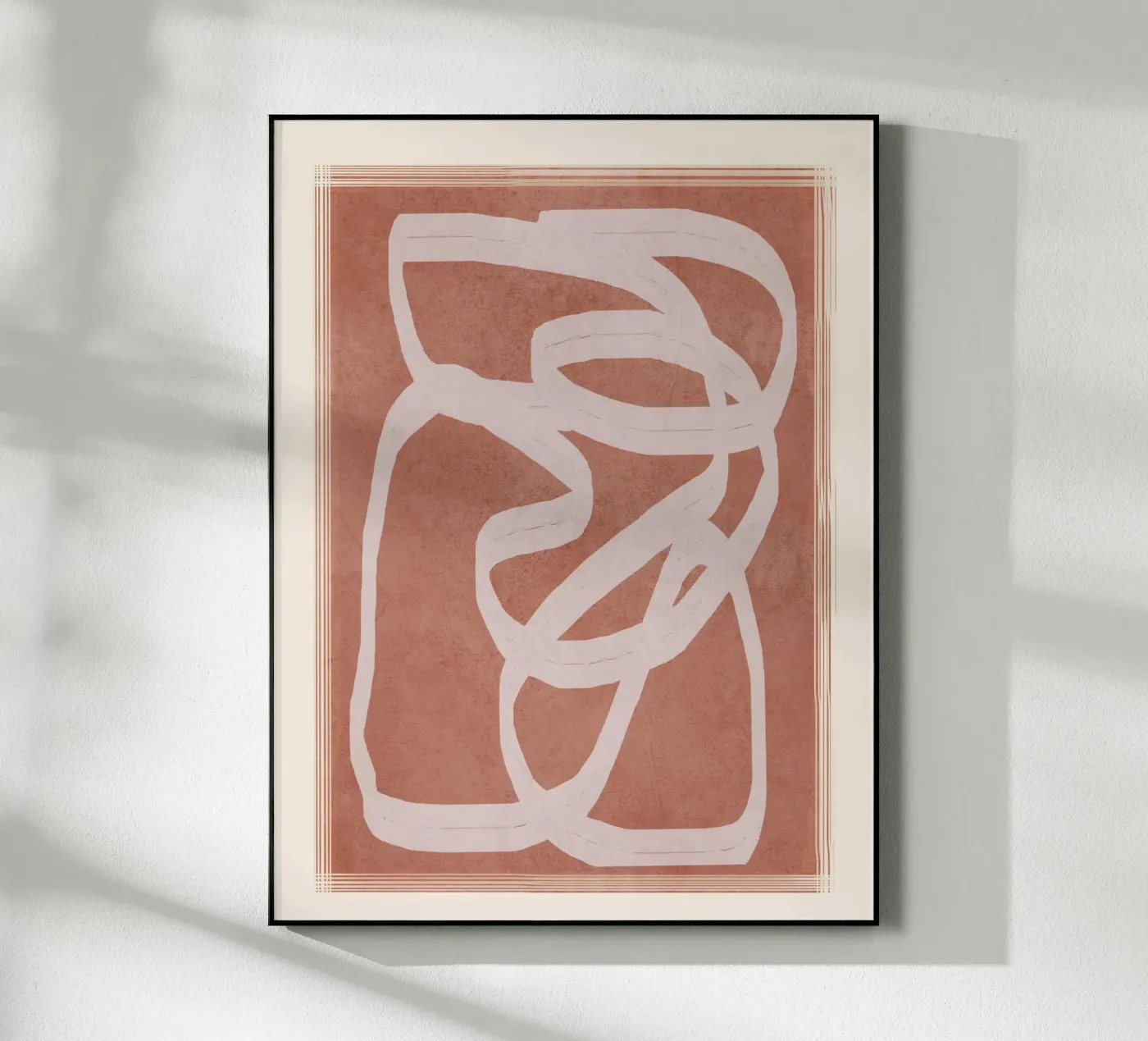 Abstract Flow II acrylic glass by Flow Line