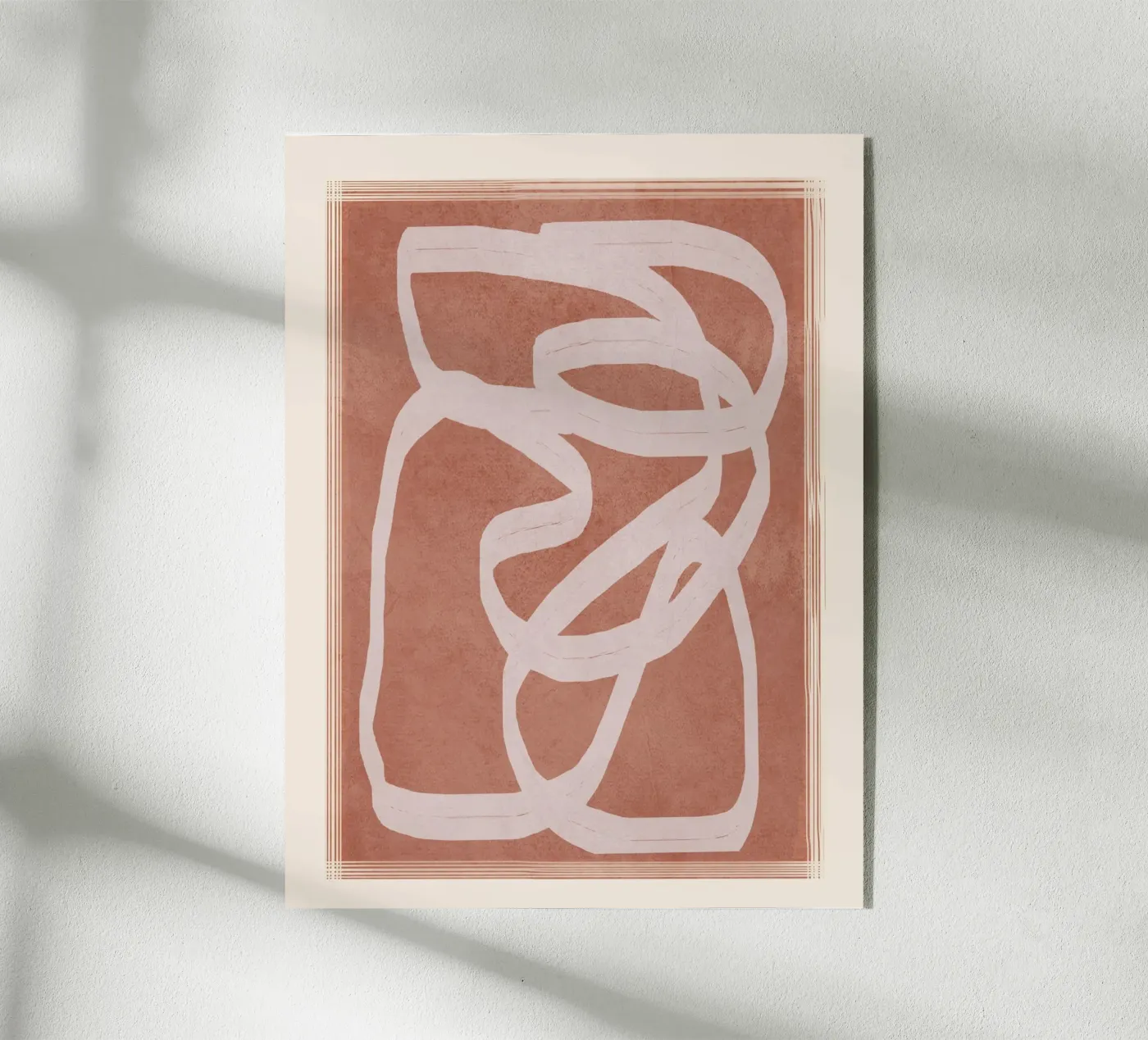 Abstract Flow II acrylic glass by Flow Line