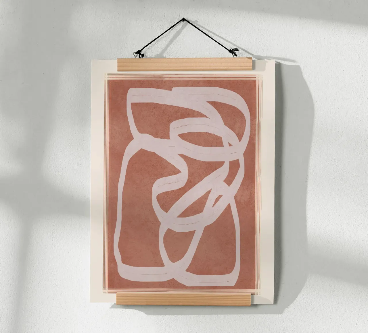 Abstract Flow II carta hahnemühle da Flow Line