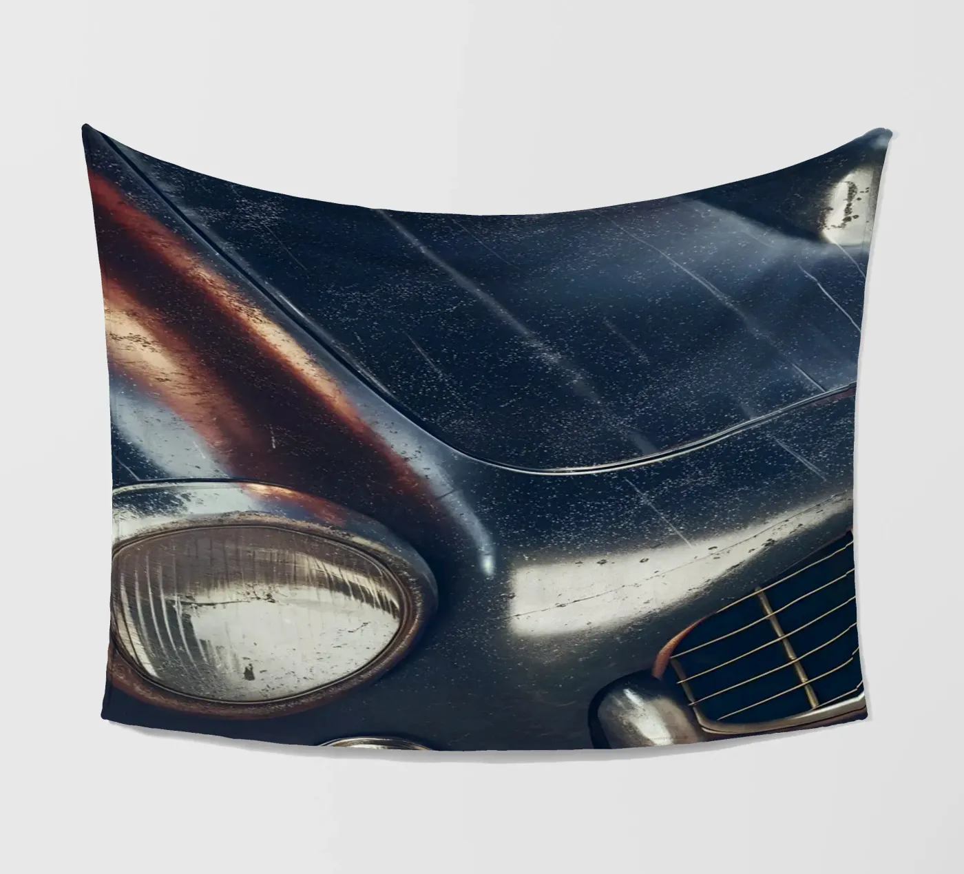 Drak Vibes Oldtimer Fleecedecke von CAR EDITION