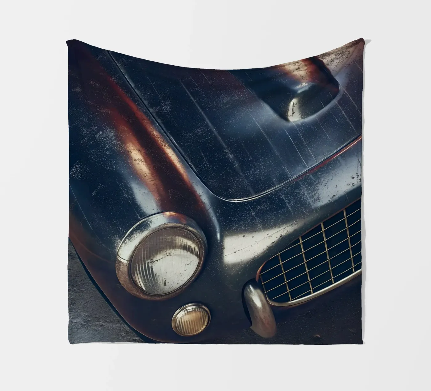 Drak Vibes Oldtimer Fleecedecke von CAR EDITION