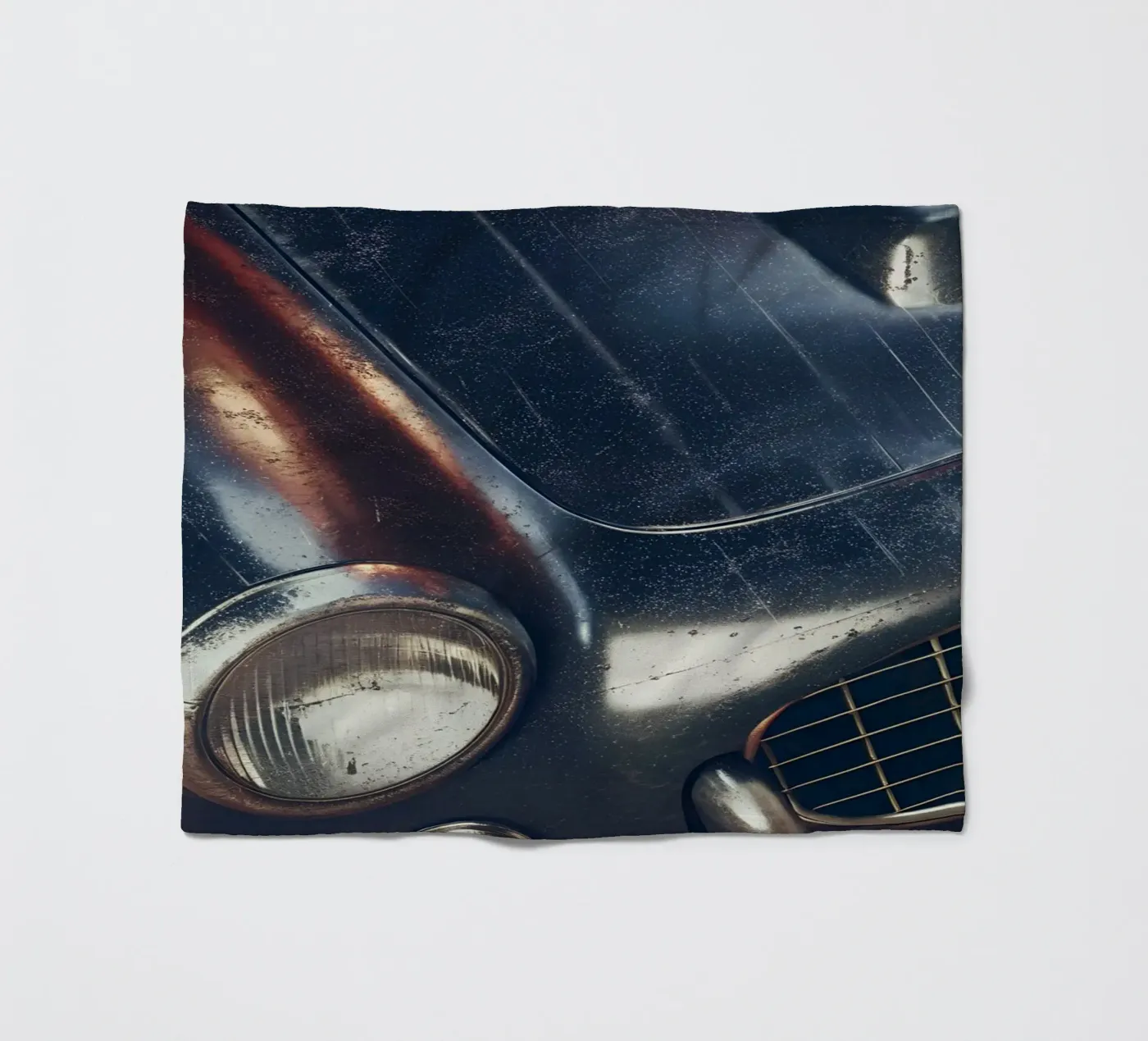 Drak Vibes Oldtimer Fleecedecke von CAR EDITION