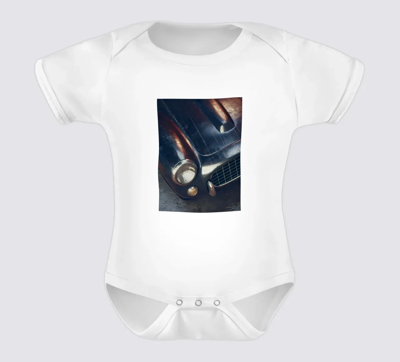 Auto d'epoca Drak Vibes body neonato maniche corte da CAR EDITION