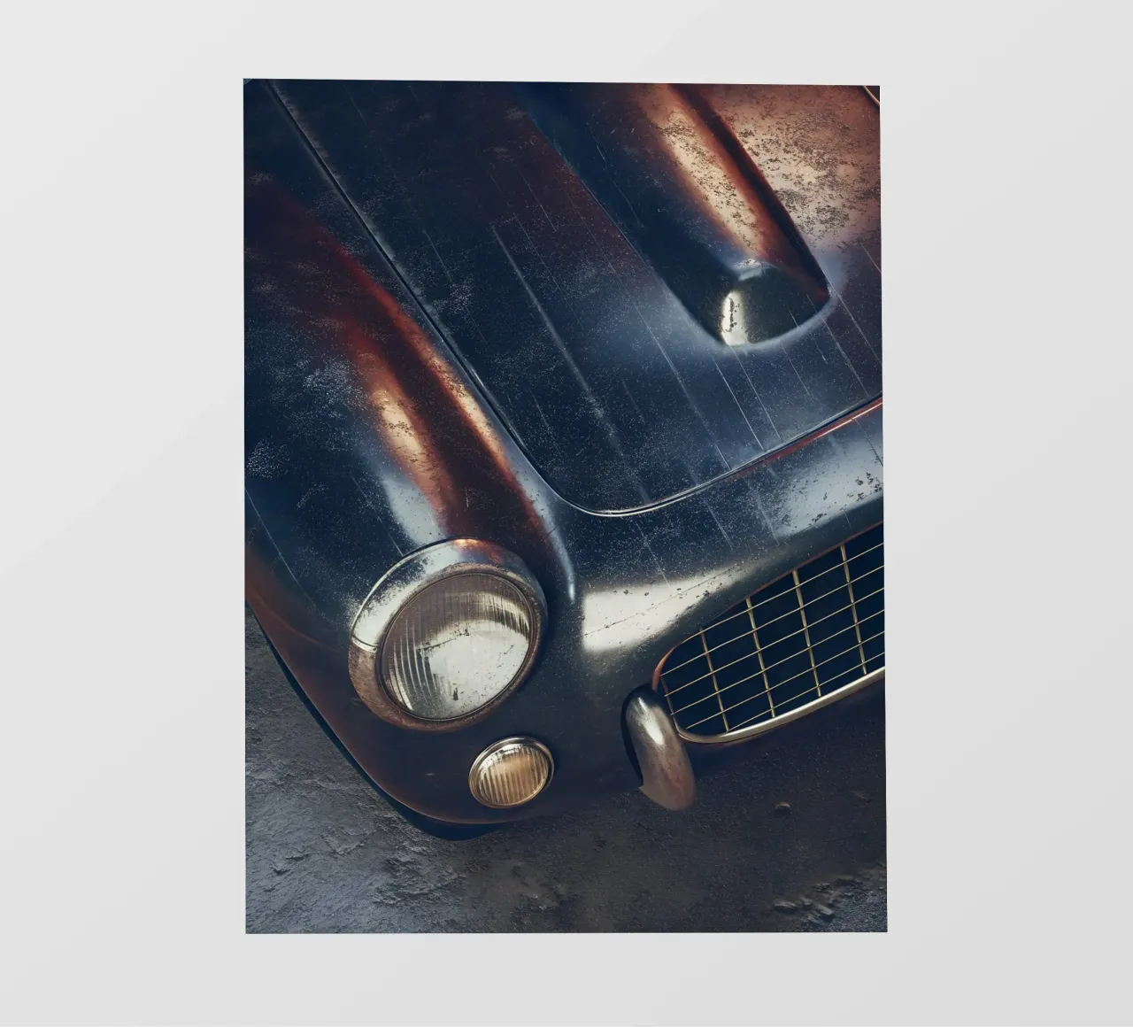 Auto d'epoca Drak Vibes pellicola backlit da CAR EDITION