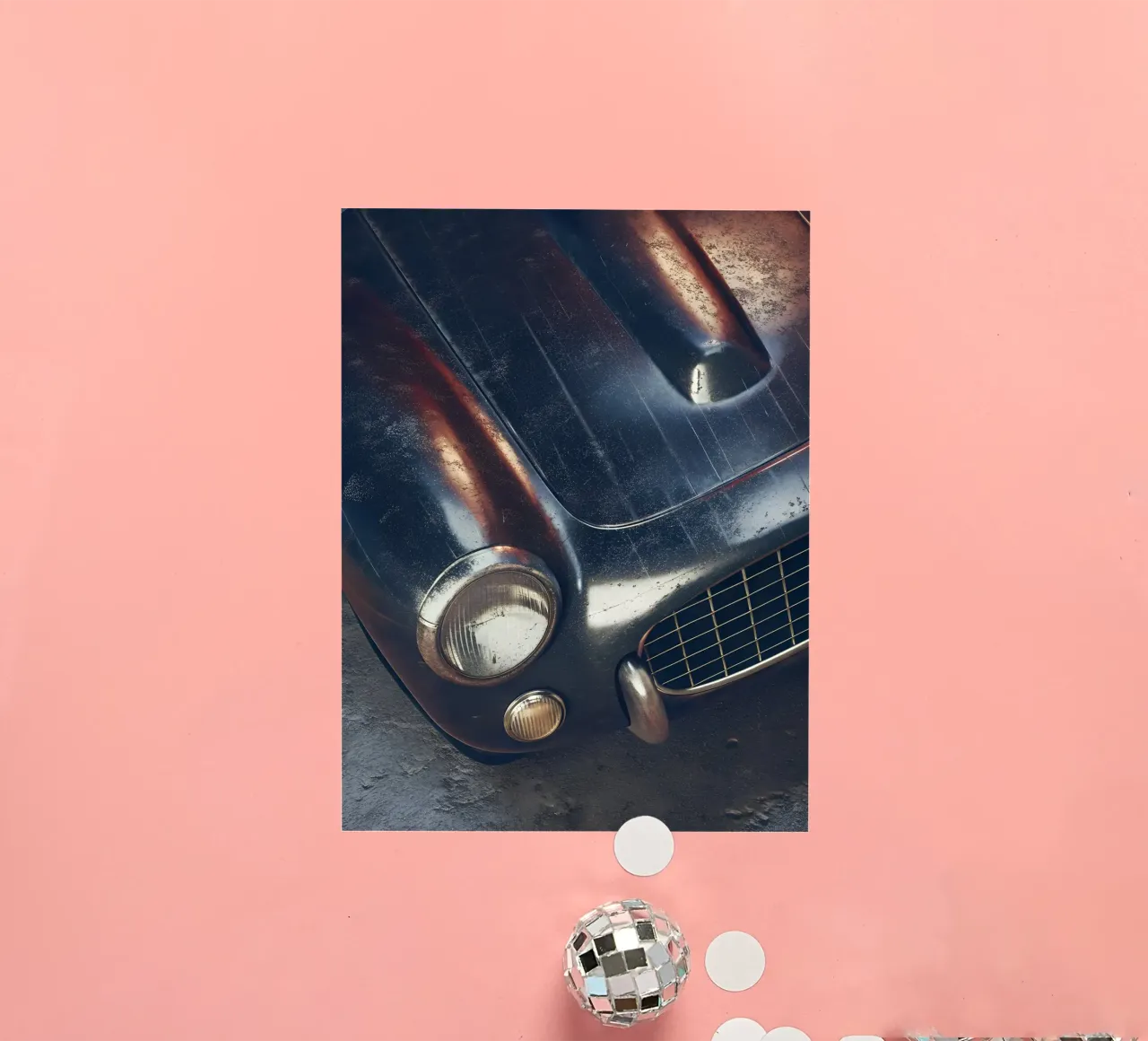 Auto d'epoca Drak Vibes adesivo da CAR EDITION