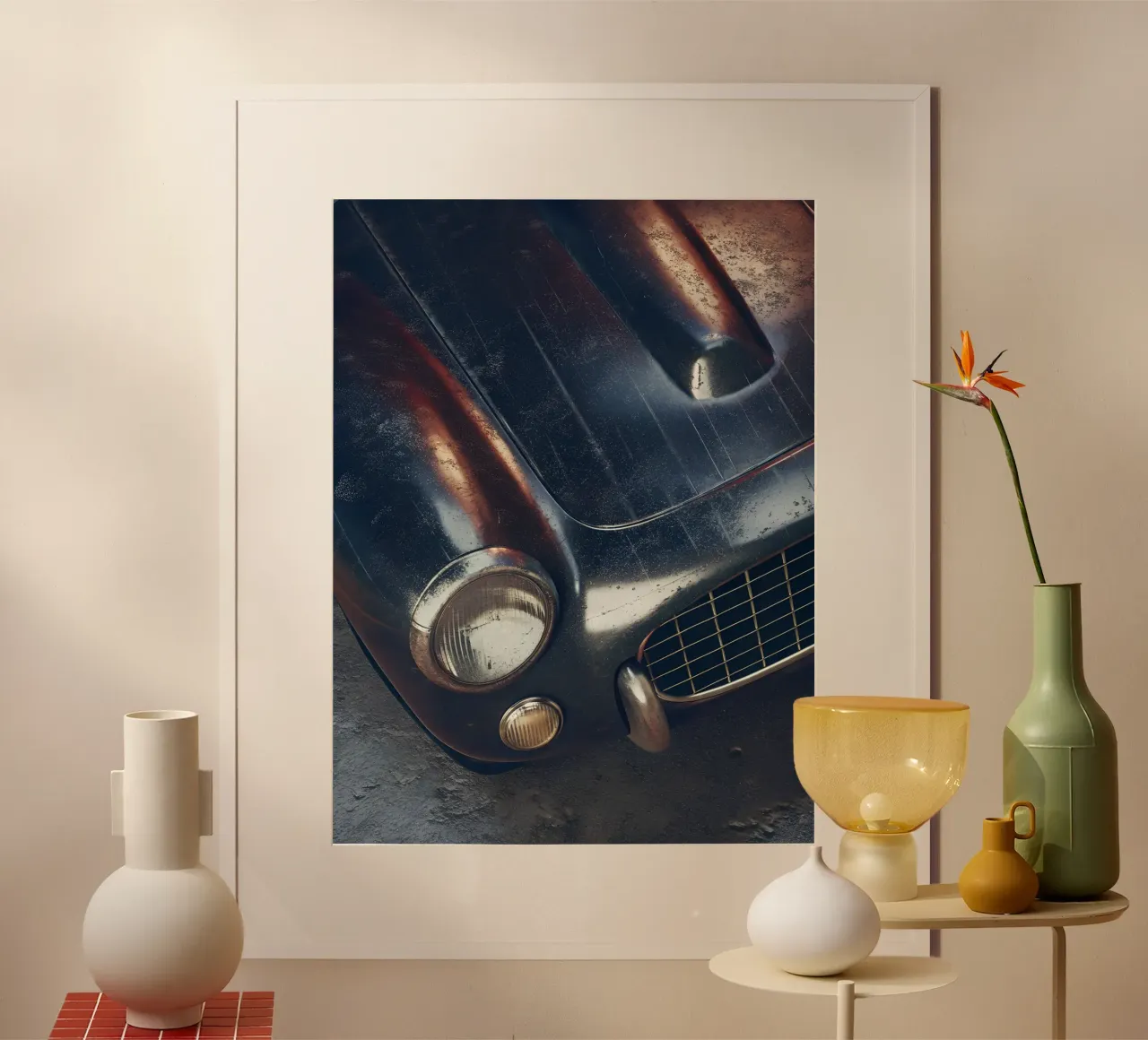 Auto d'epoca Drak Vibes carta hahnemühle da CAR EDITION