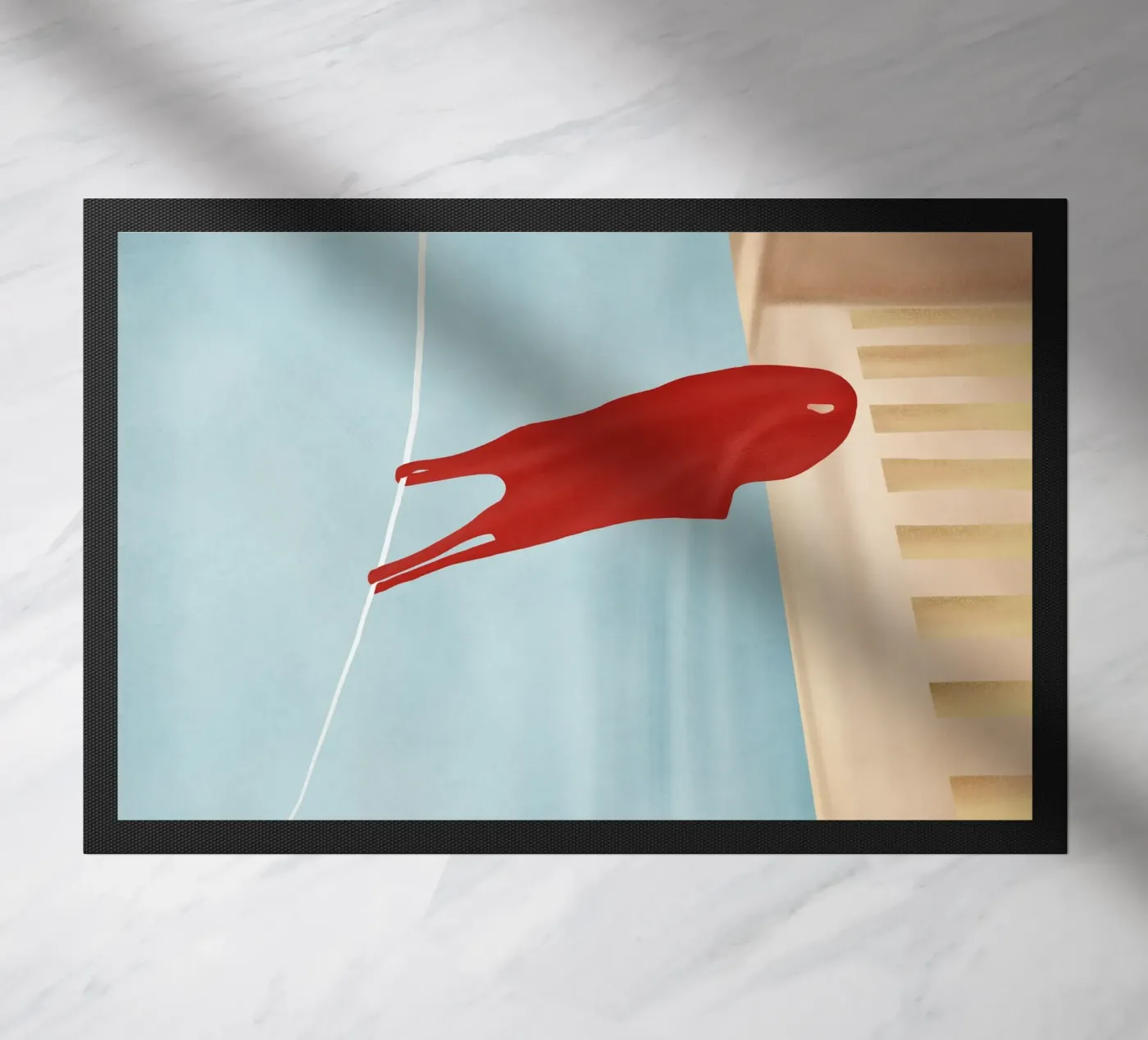 Bathing Suit deurmat van Flow Line