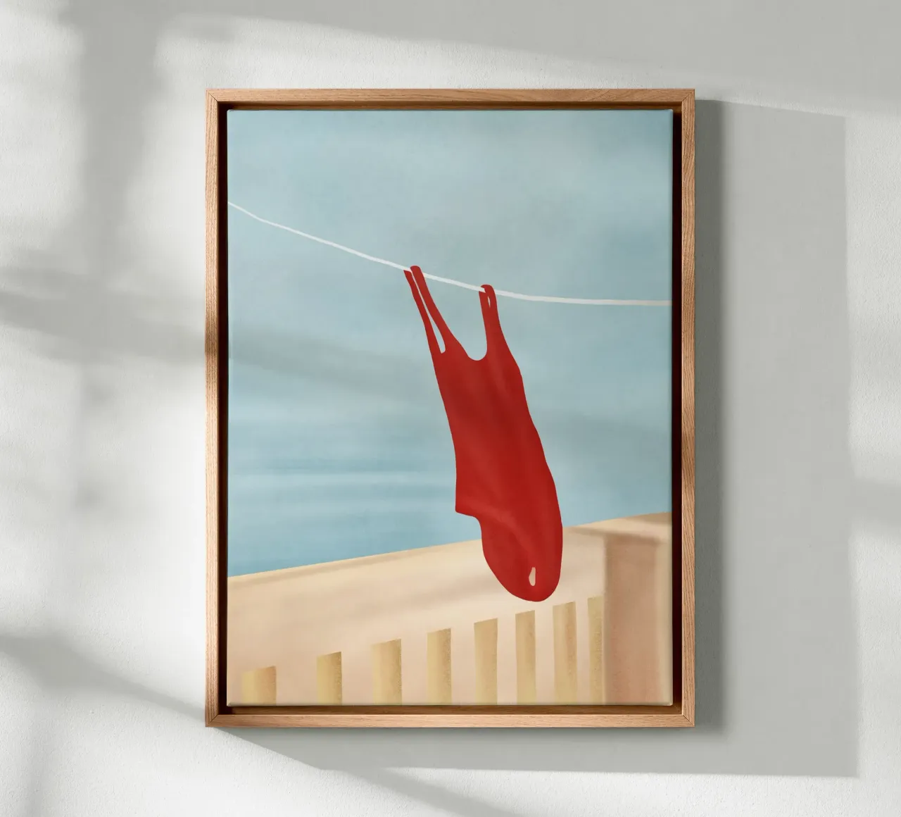 Bathing Suit canvas by Flow Line