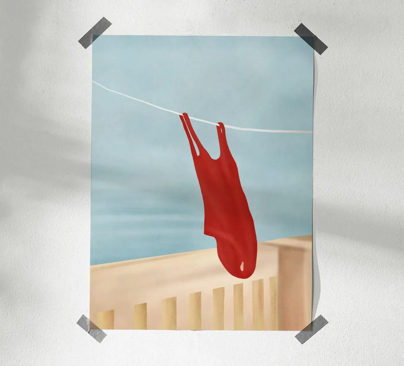 Bathing Suit poster by Flow Line