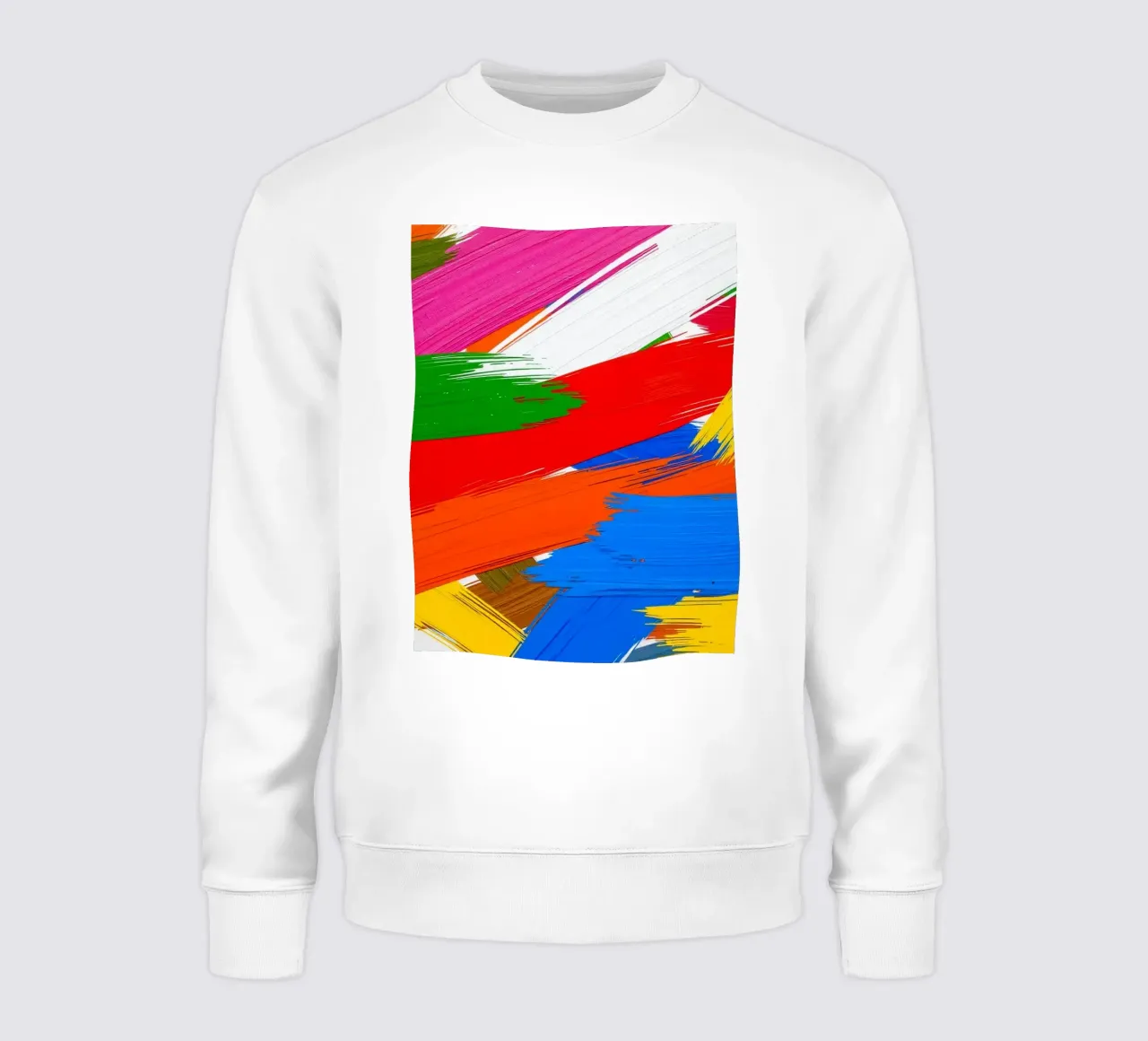 pennellate vivaci ed estro artistico felpa da DesignDoodle