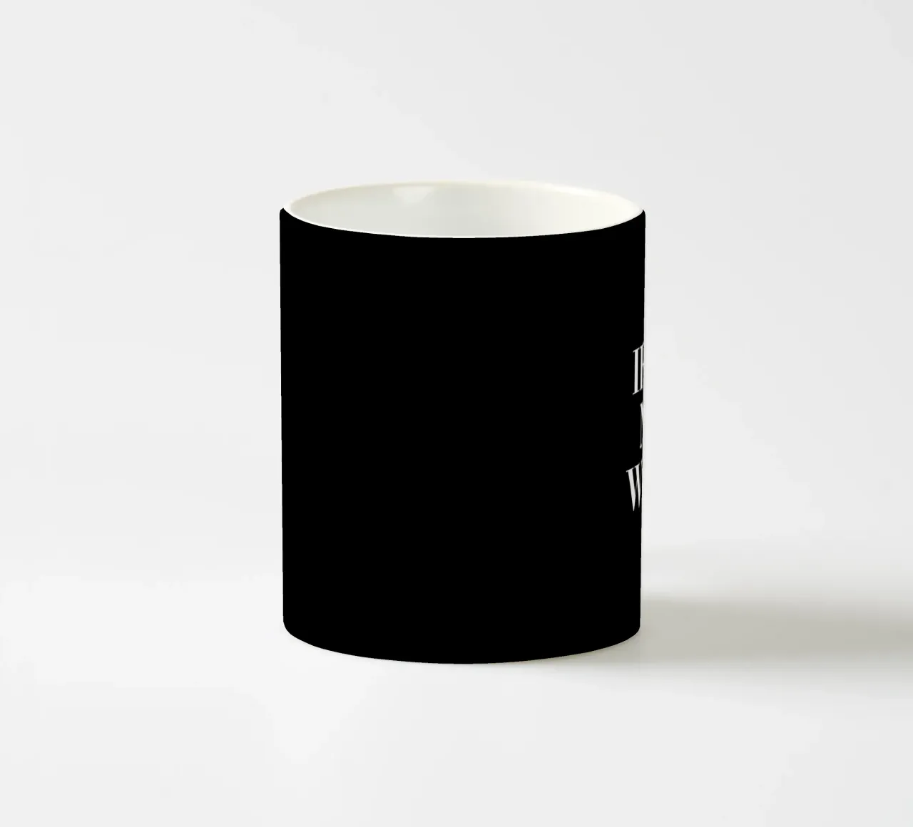 Se non ora Quando motivare il design tipografico tazza in ceramica da THE MOTIVATED TYPE