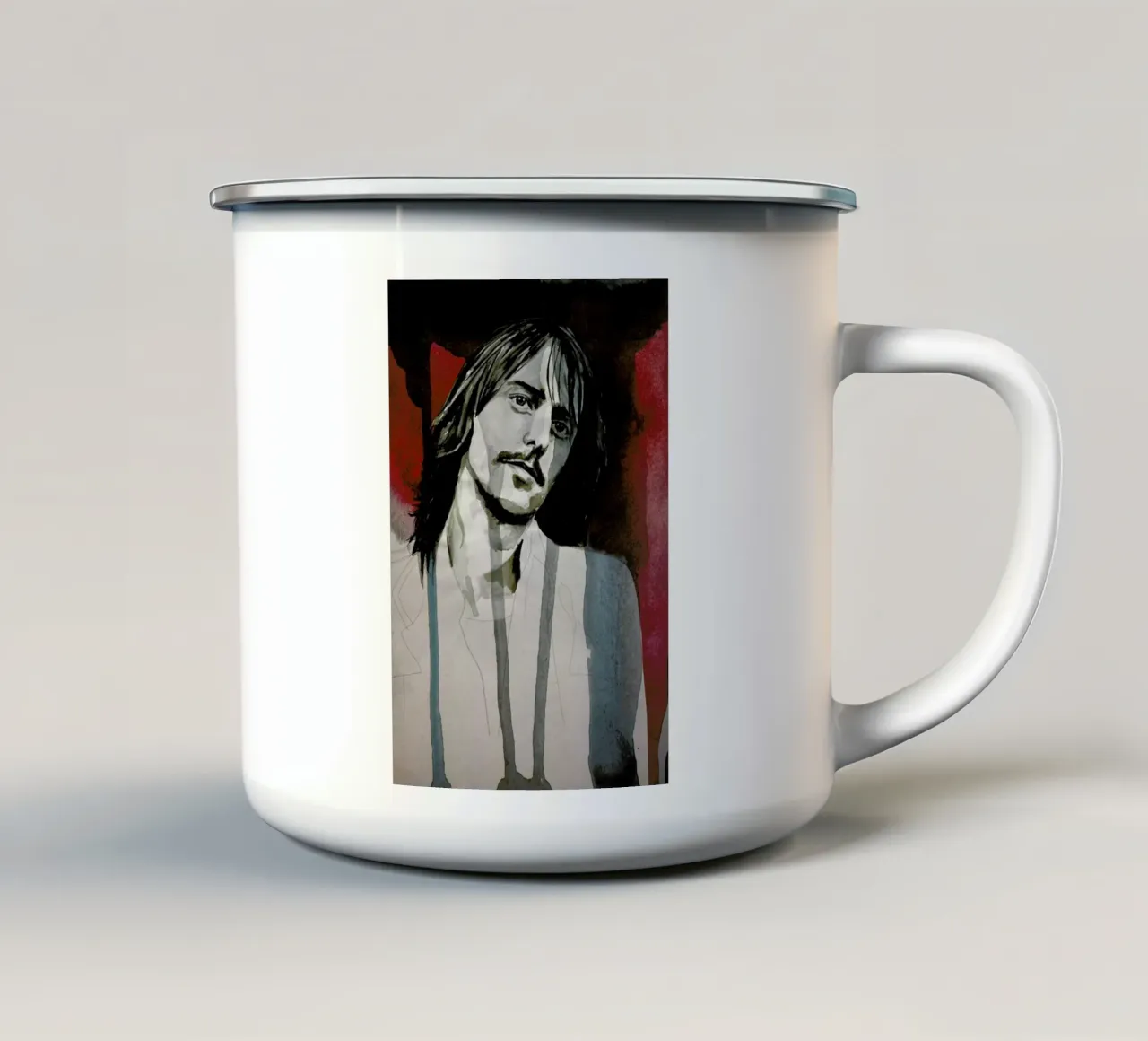 Rio Reiser tazza in smalto da David Diehl