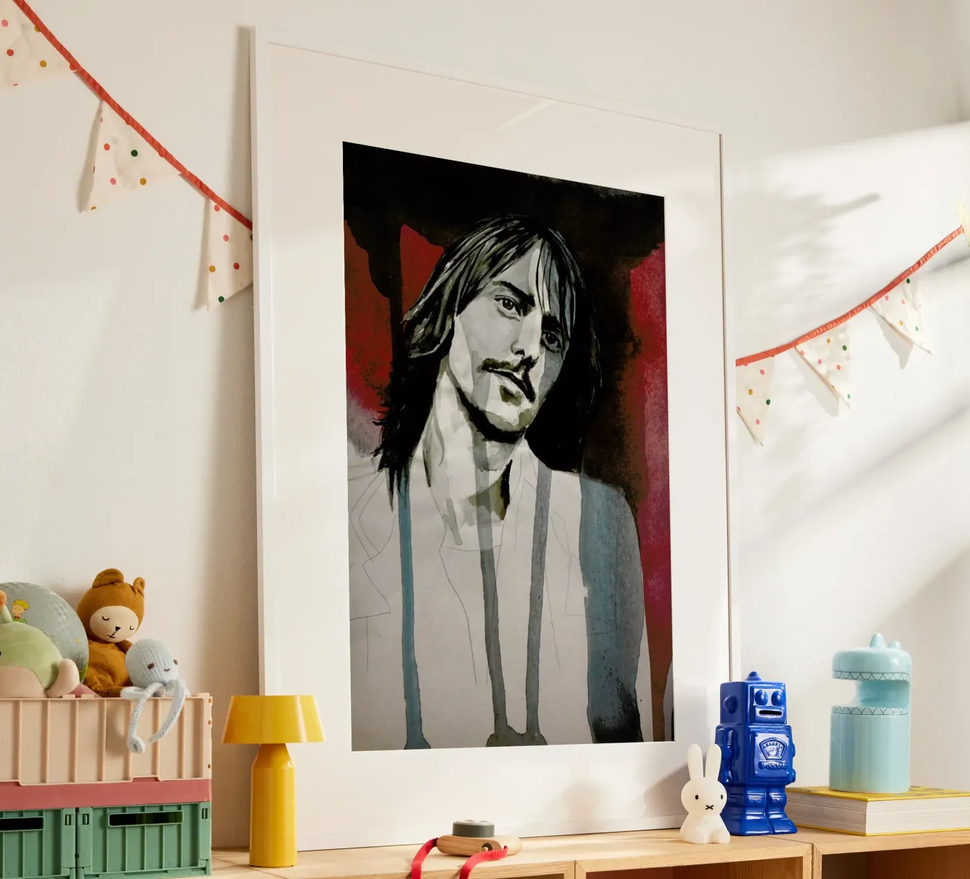 Rio Reiser poster van David Diehl