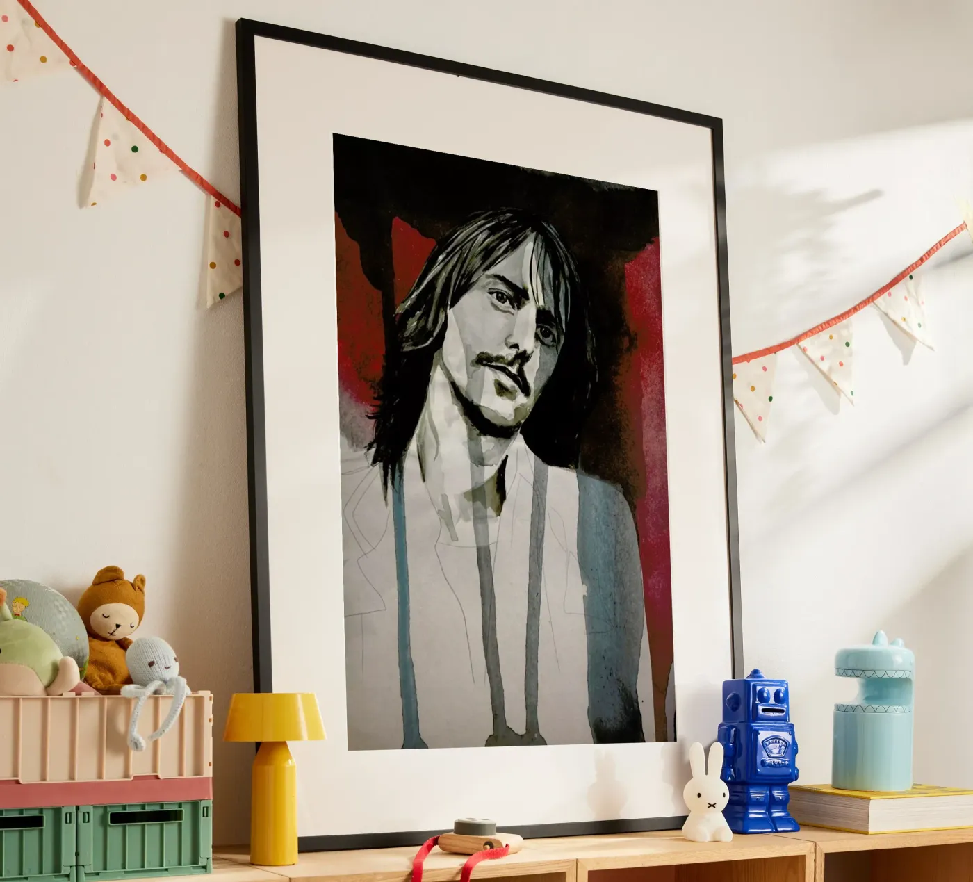 Rio Reiser poster van David Diehl