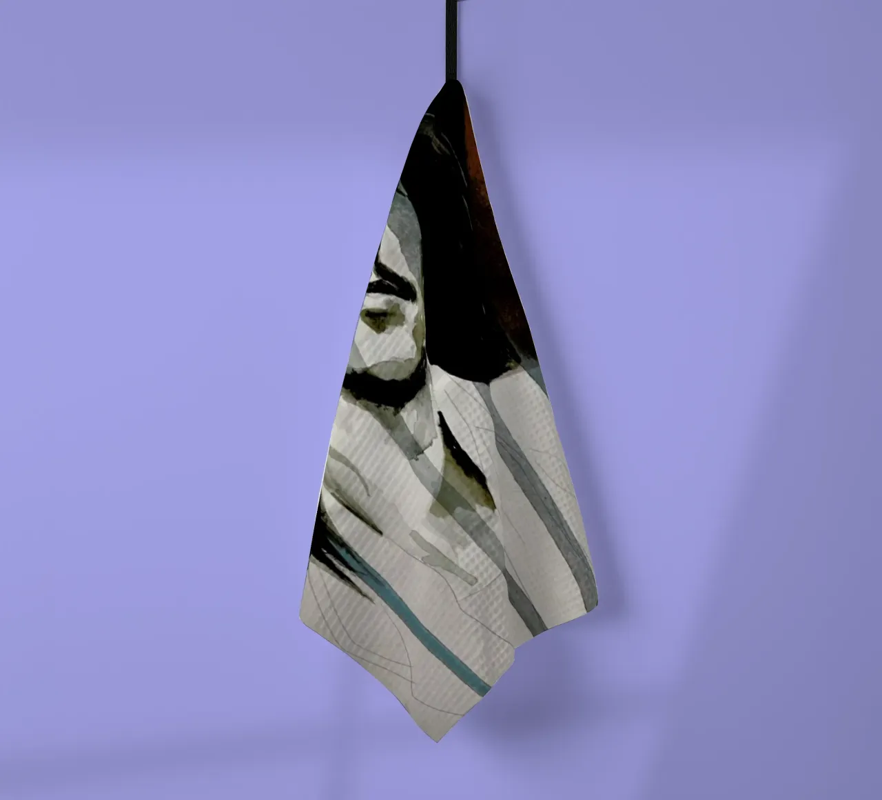 Rio Reiser tea towel by David Diehl