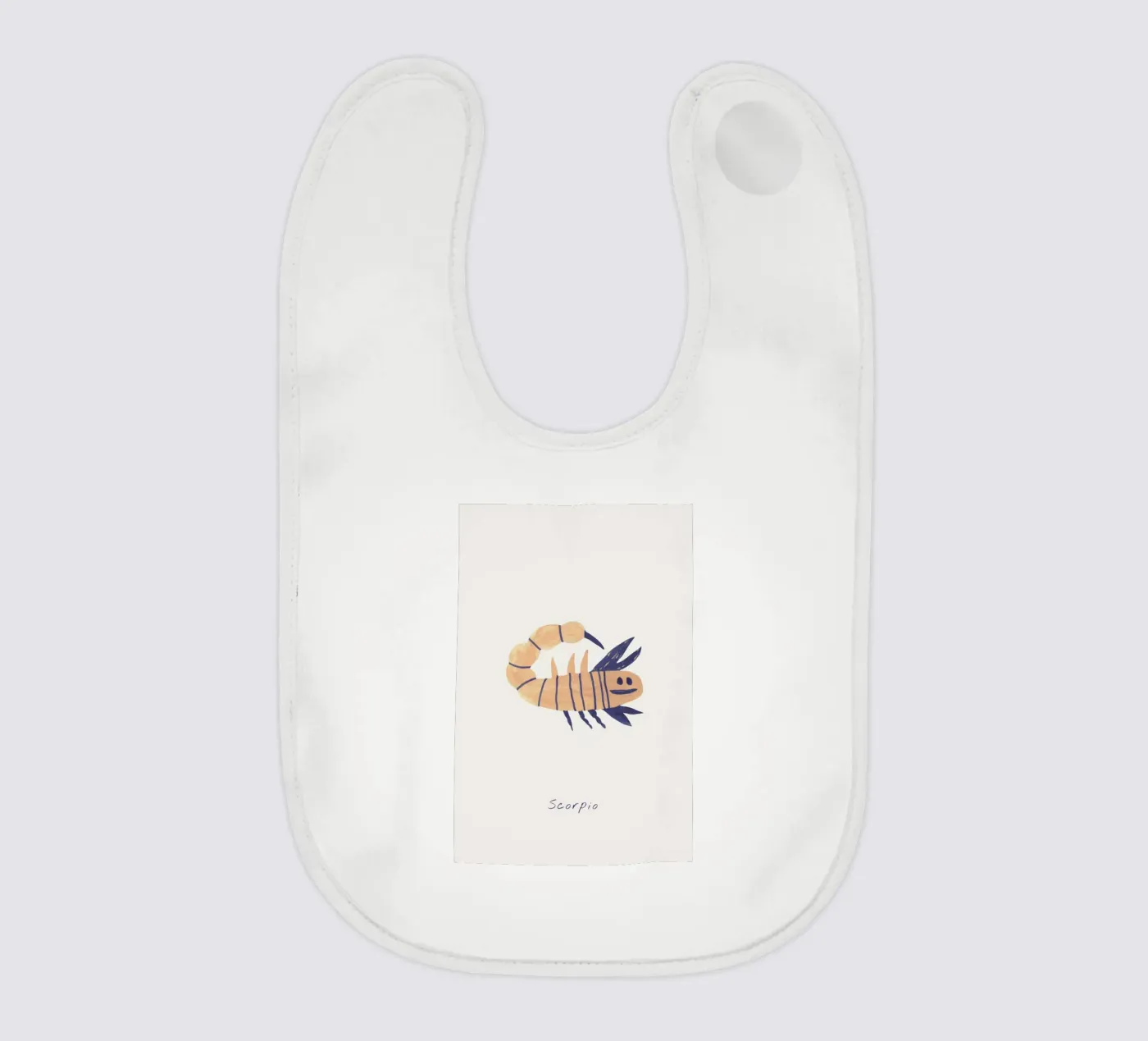 Scorpio Babylätzchen von Little Flourishes