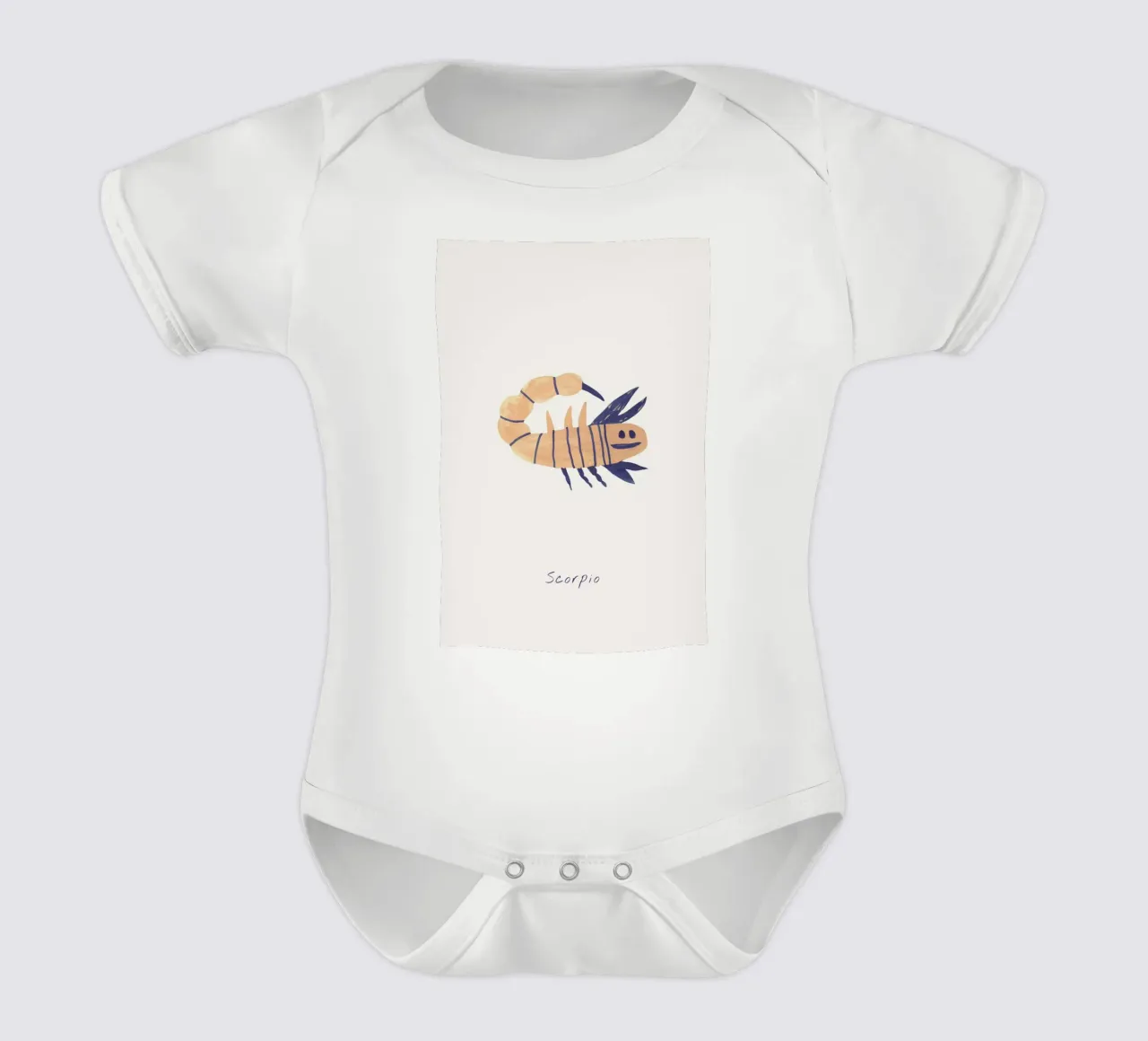 Scorpio body bébé de Little Flourishes