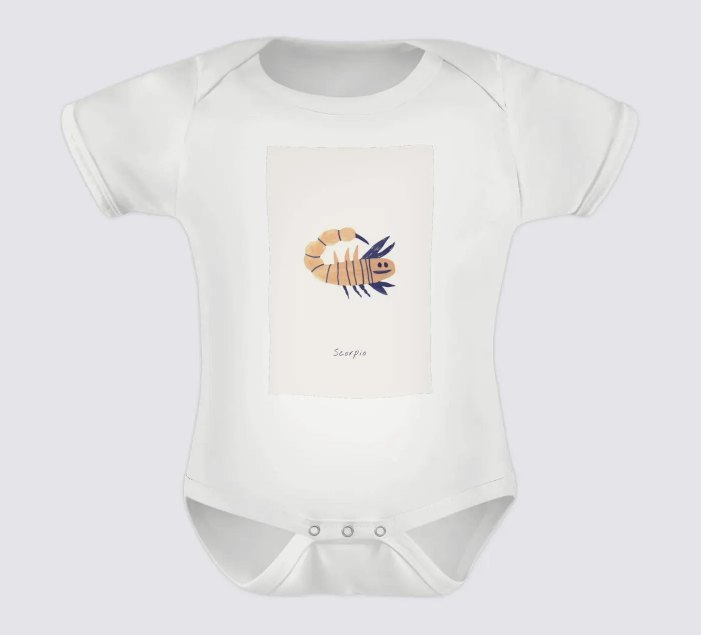 Scorpio body bébé de Little Flourishes